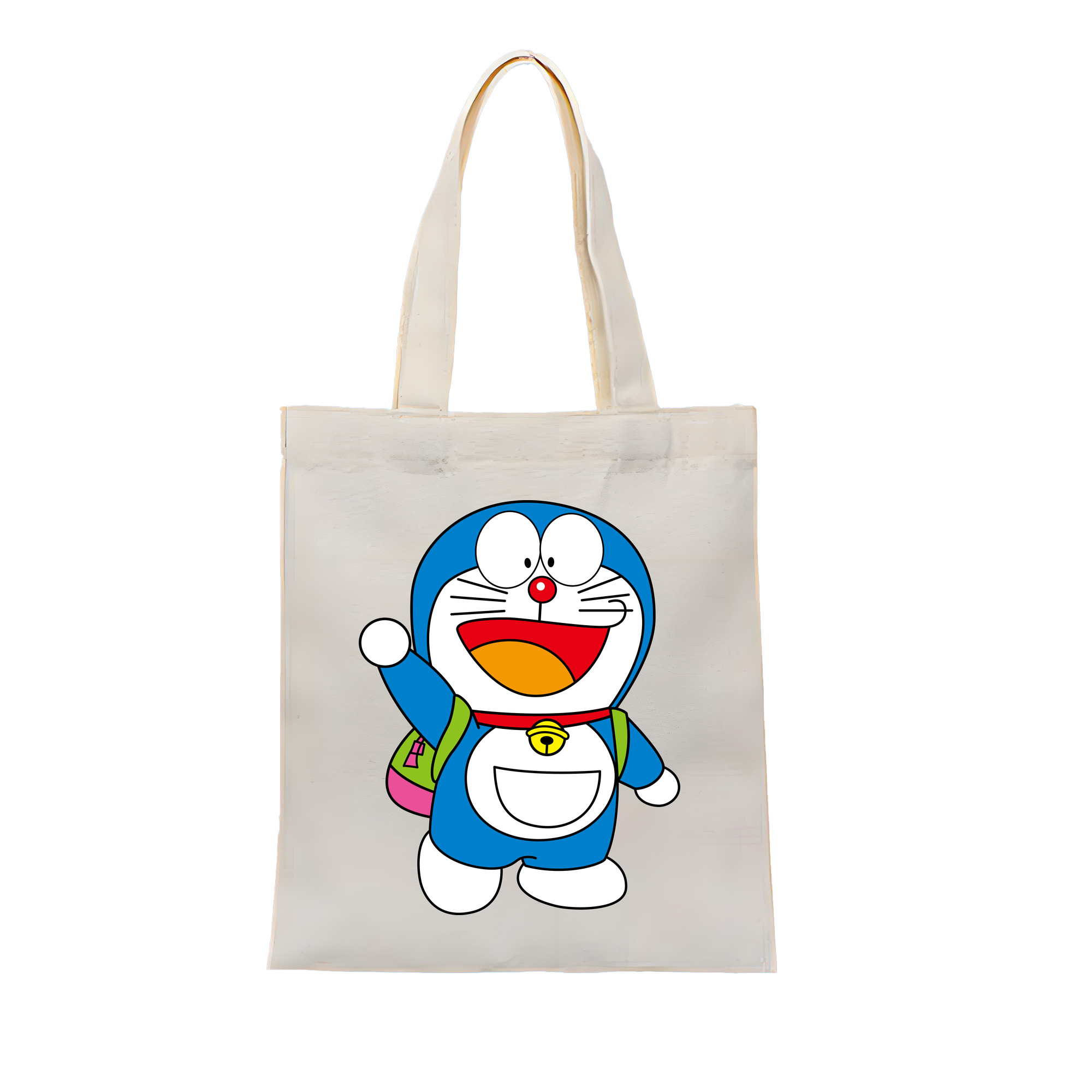 （画像用） ドラえもん Doraemon 縦型キャンバス生地手提げバッグ　トートバッグ