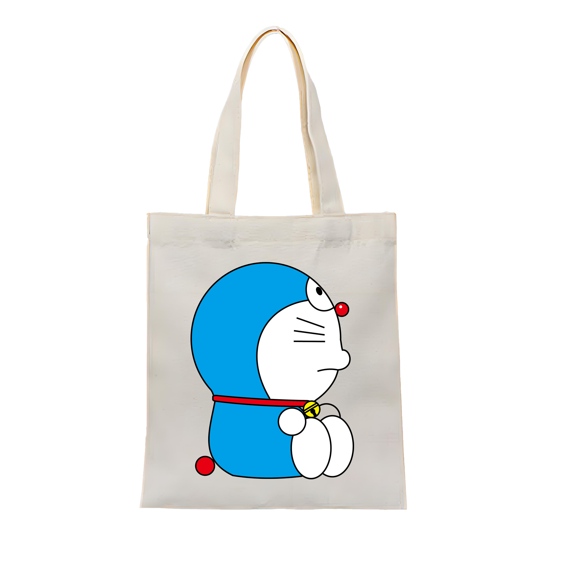 （画像用） ドラえもん Doraemon 縦型キャンバス生地手提げバッグ　トートバッグ