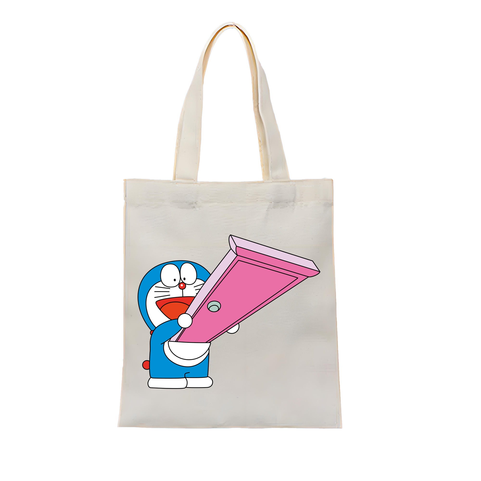 （画像用） ドラえもん Doraemon 縦型キャンバス生地手提げバッグ　トートバッグ