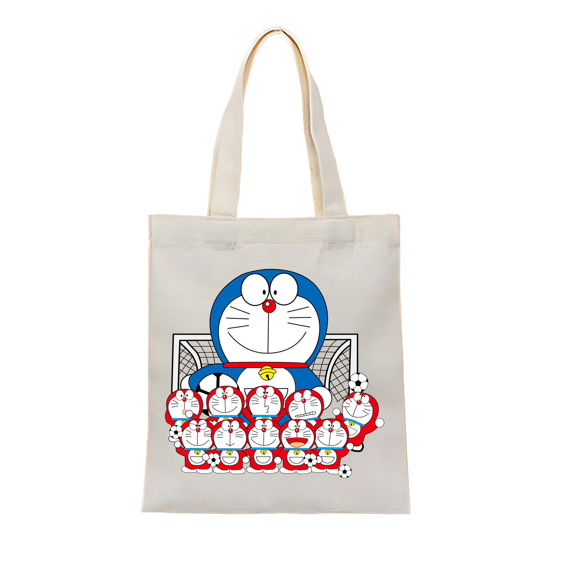 （画像用） ドラえもん Doraemon 縦型キャンバス生地手提げバッグ　トートバッグ