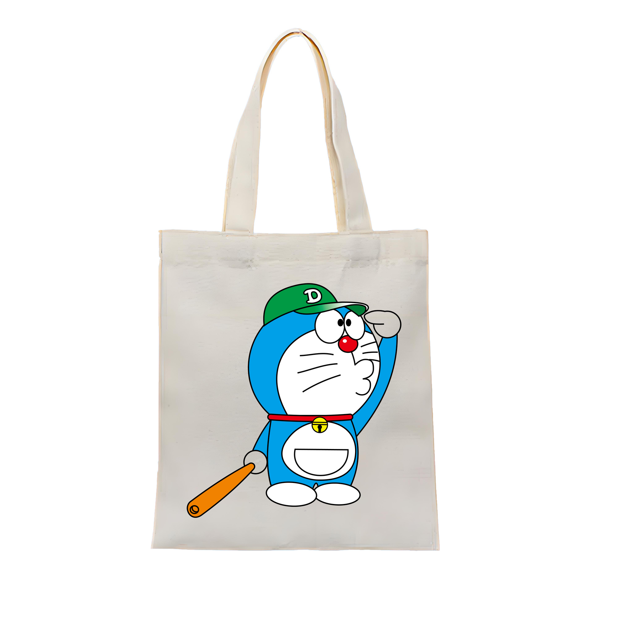 （画像用） ドラえもん Doraemon 縦型キャンバス生地手提げバッグ　トートバッグ