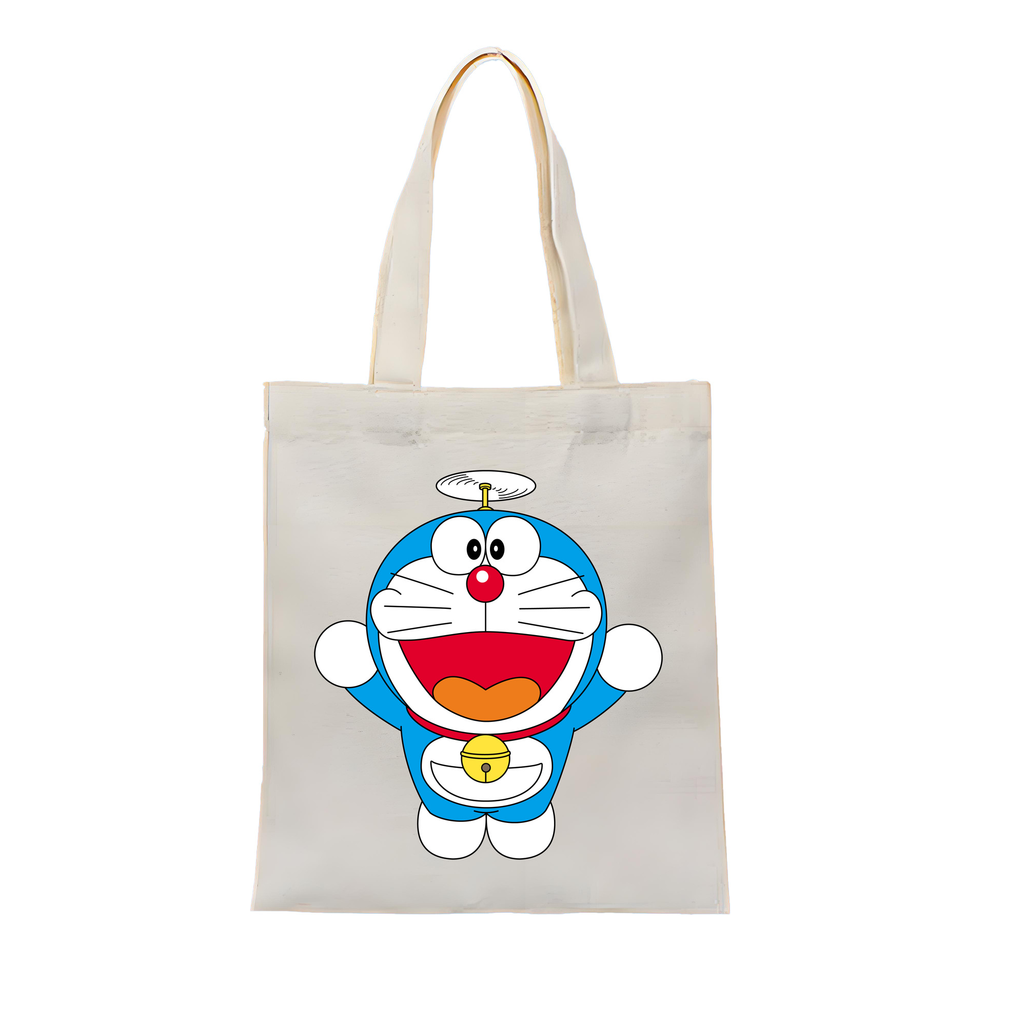 （画像用） ドラえもん Doraemon 縦型キャンバス生地手提げバッグ　トートバッグ