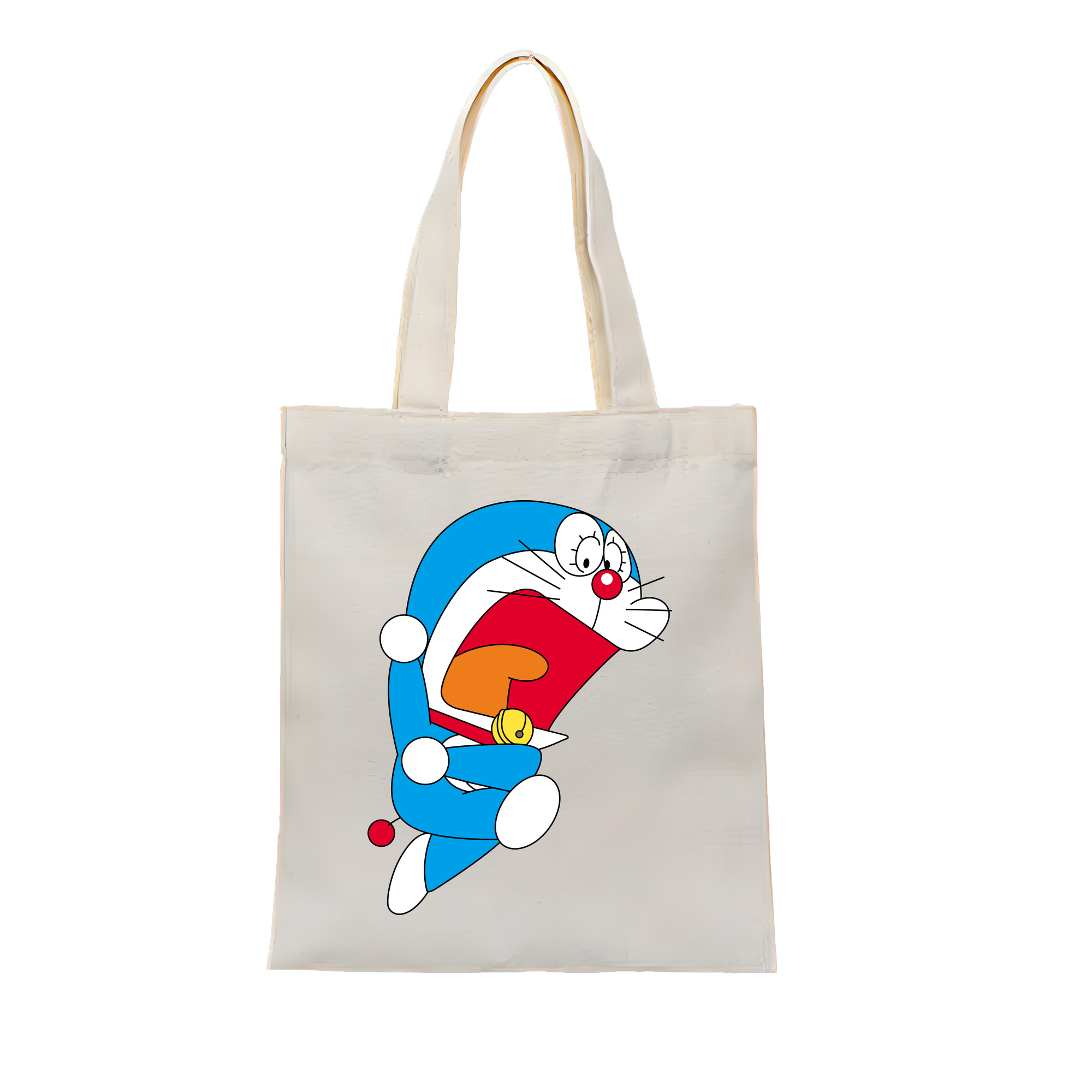 （画像用） ドラえもん Doraemon 縦型キャンバス生地手提げバッグ　トートバッグ
