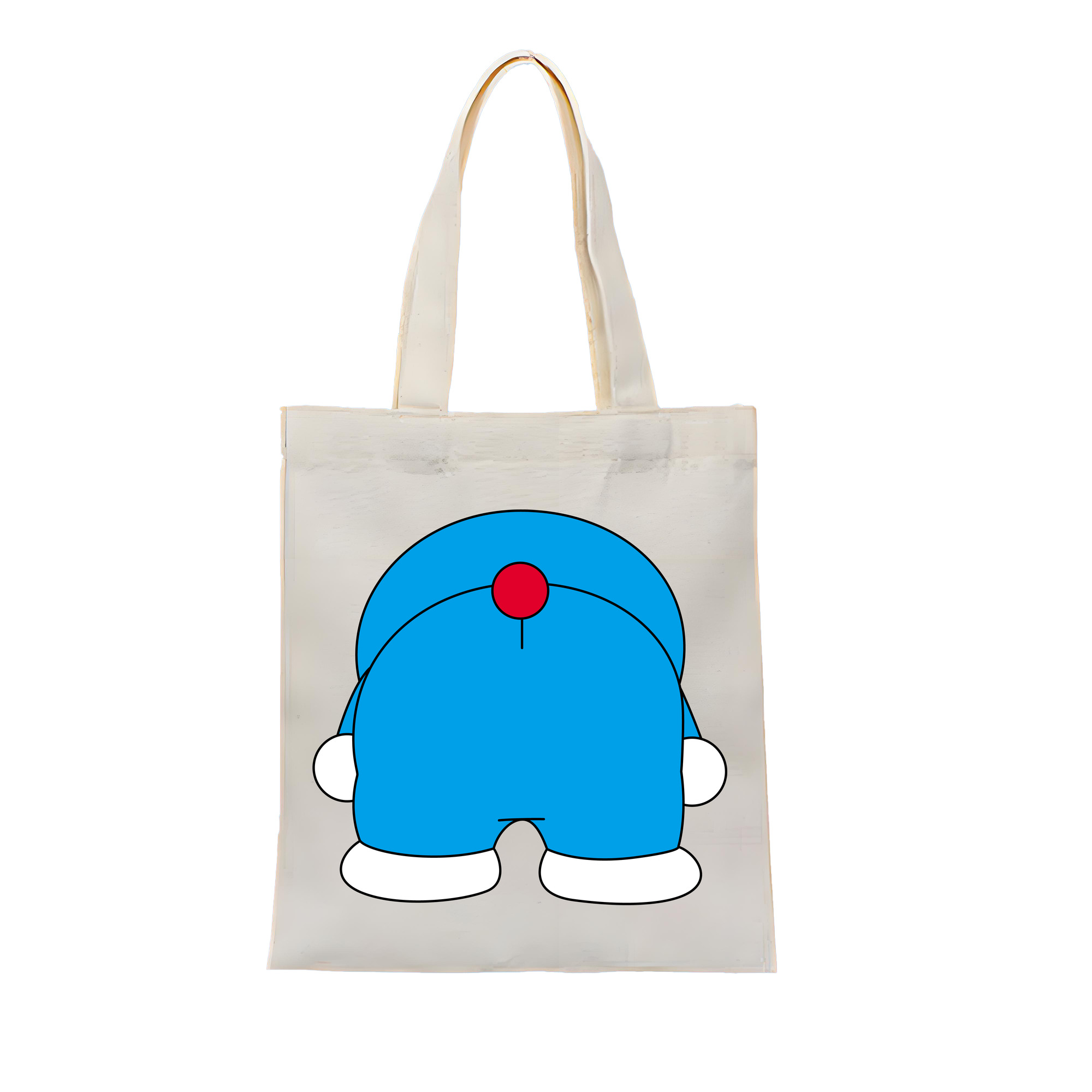 （画像用） ドラえもん Doraemon 縦型キャンバス生地手提げバッグ　トートバッグ