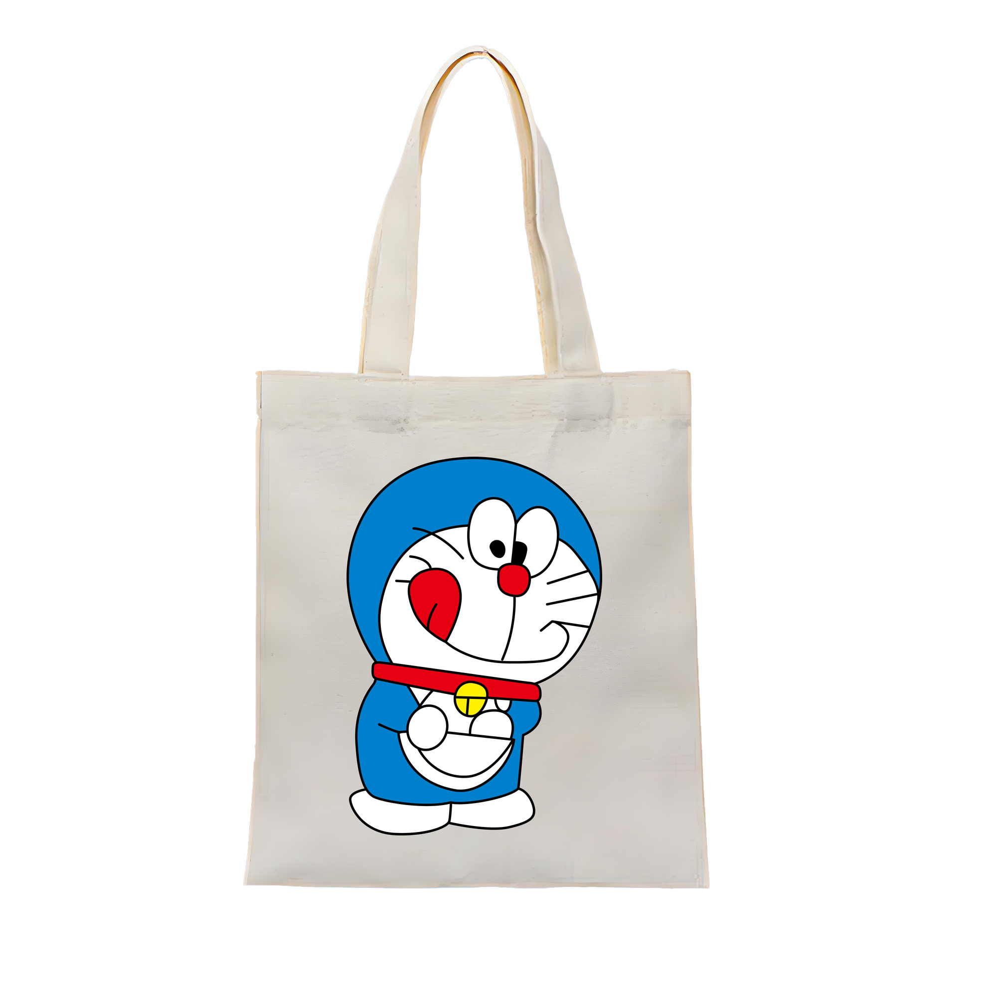（画像用） ドラえもん Doraemon 縦型キャンバス生地手提げバッグ　トートバッグ