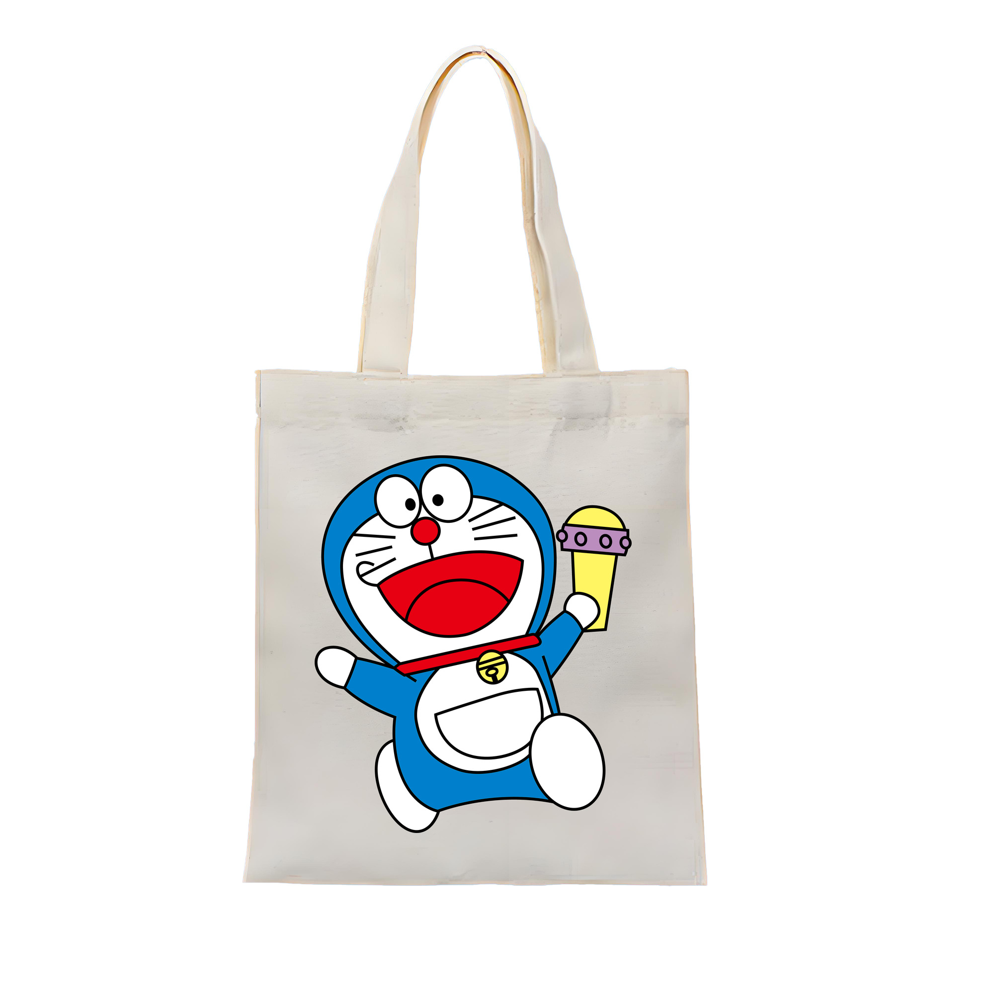 （画像用） ドラえもん Doraemon 縦型キャンバス生地手提げバッグ　トートバッグ