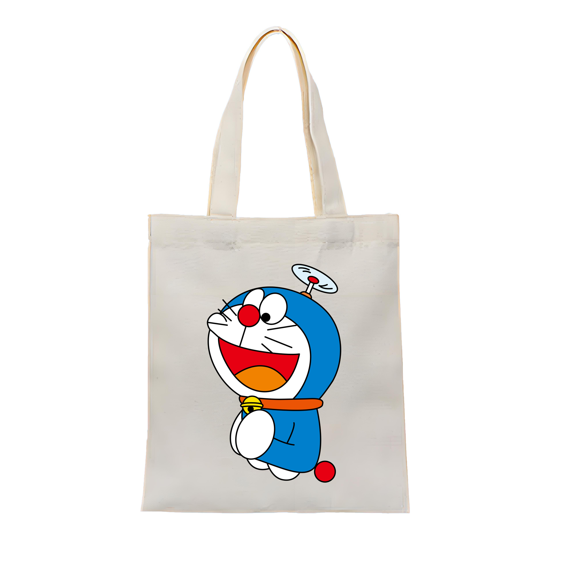 （画像用） ドラえもん Doraemon 縦型キャンバス生地手提げバッグ　トートバッグ