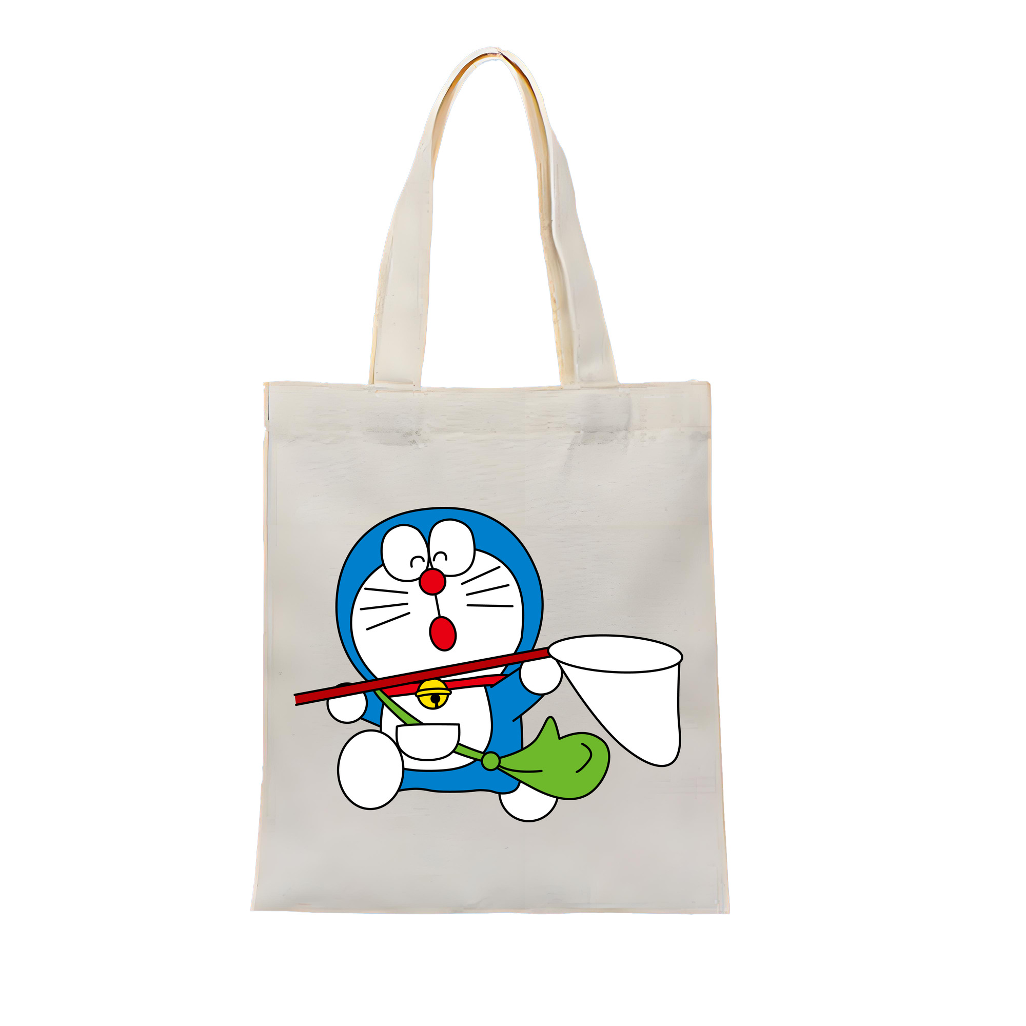 （画像用） ドラえもん Doraemon 縦型キャンバス生地手提げバッグ　トートバッグ