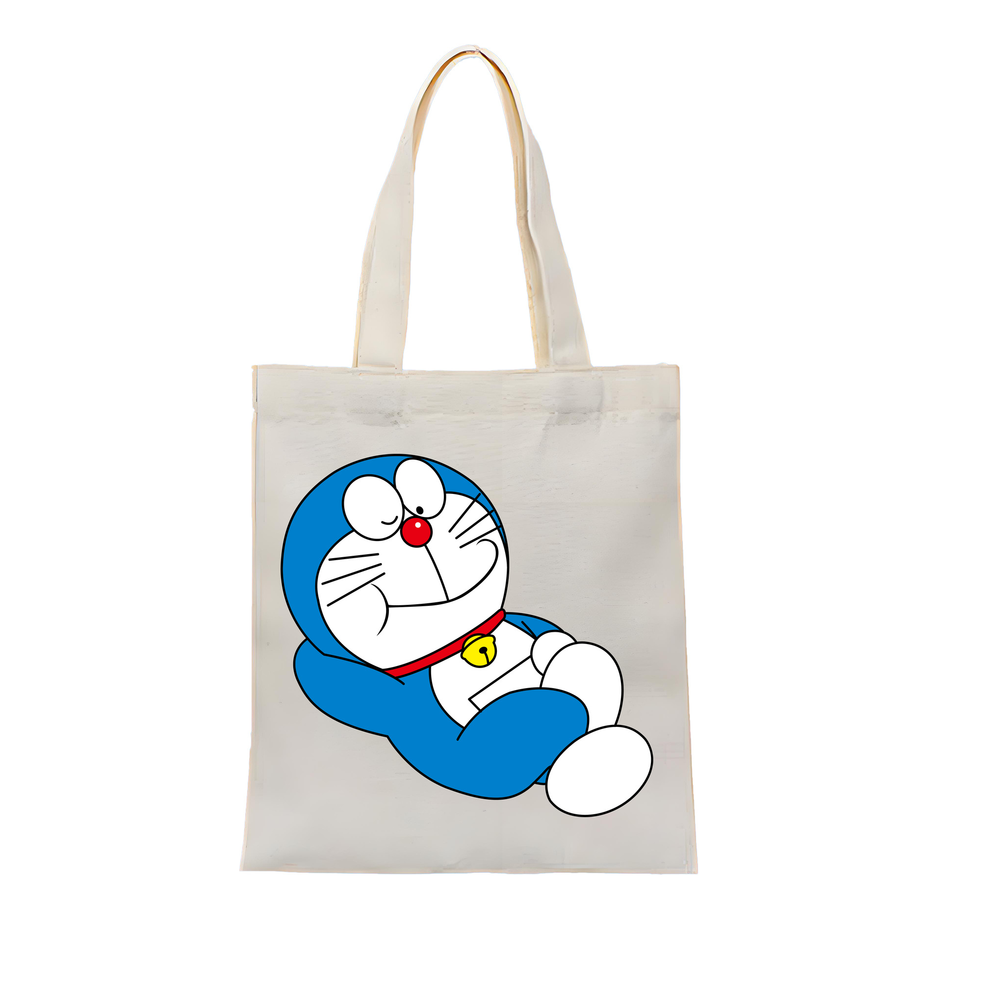 （画像用） ドラえもん Doraemon 縦型キャンバス生地手提げバッグ　トートバッグ