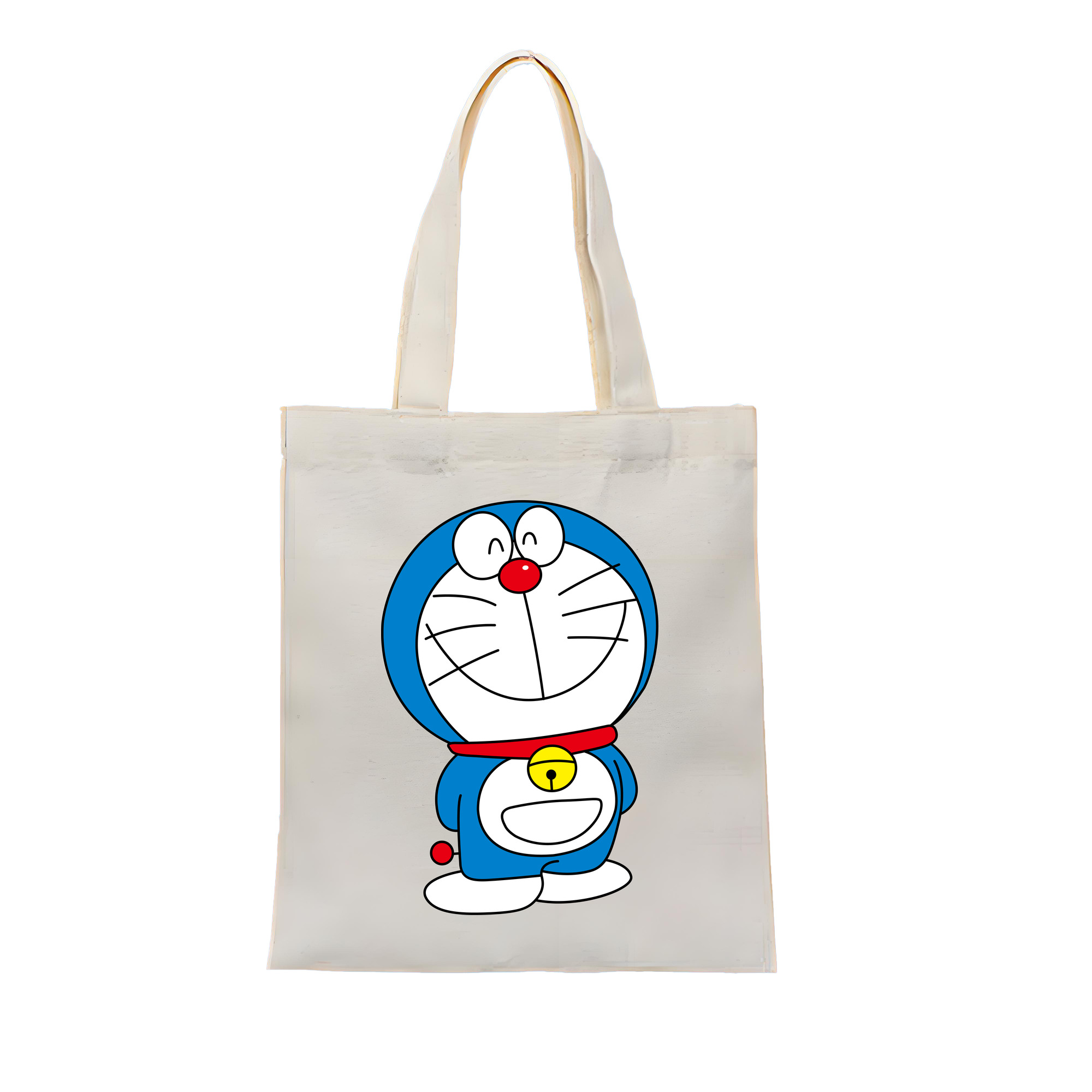 （画像用） ドラえもん Doraemon 縦型キャンバス生地手提げバッグ　トートバッグ