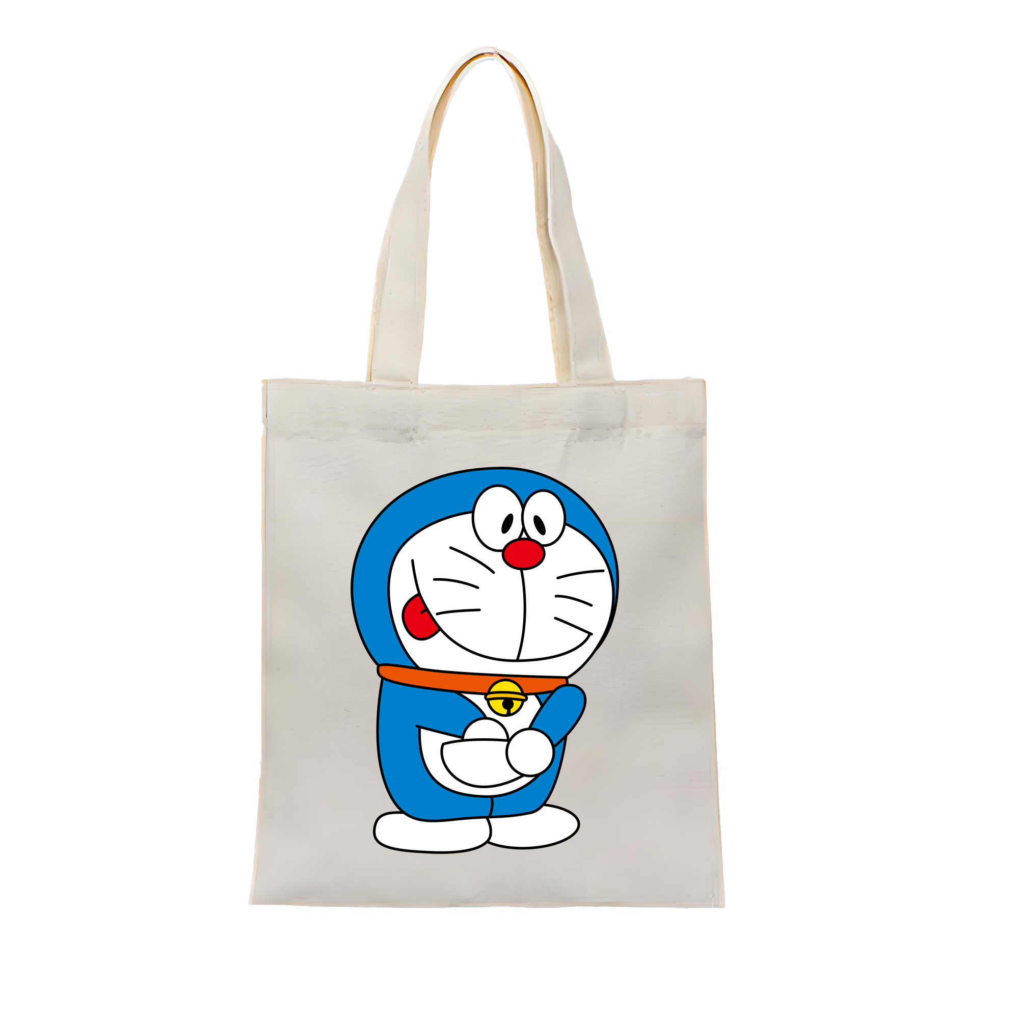 （画像用） ドラえもん Doraemon 縦型キャンバス生地手提げバッグ　トートバッグ