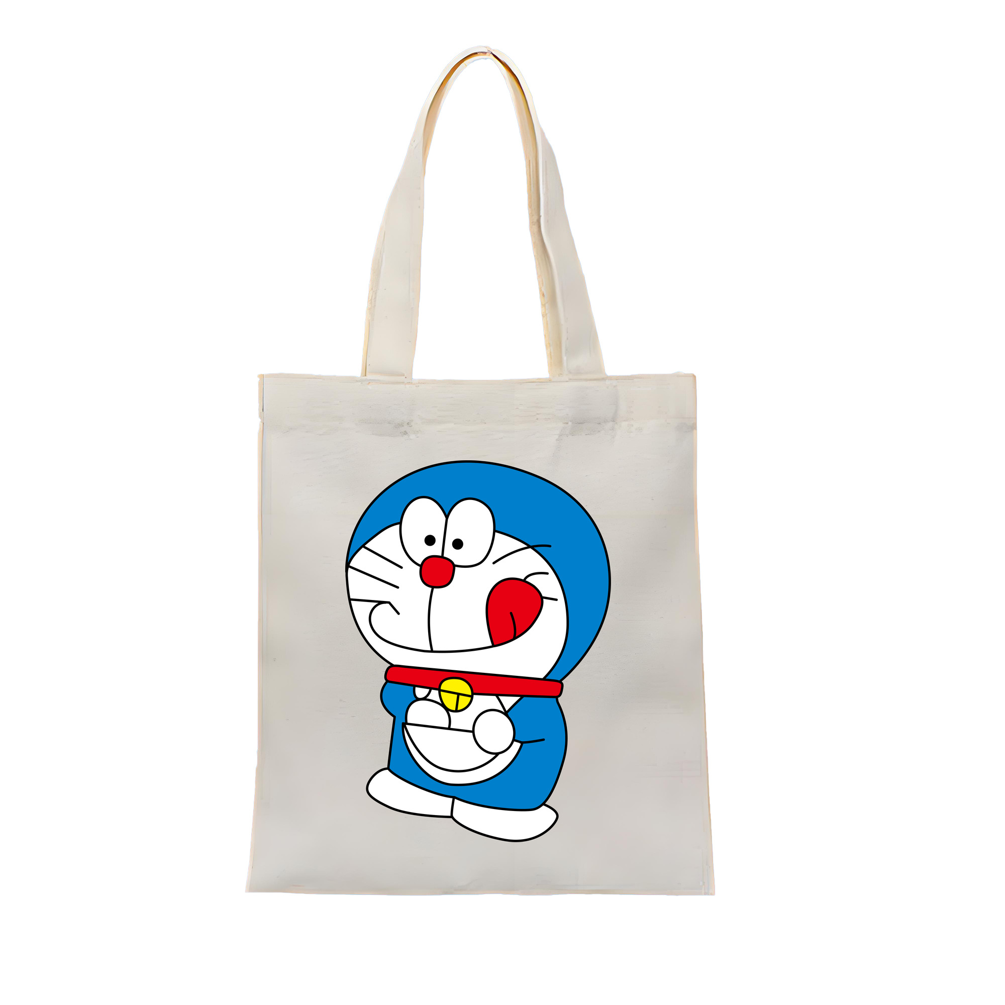 （画像用） ドラえもん Doraemon 縦型キャンバス生地手提げバッグ　トートバッグ