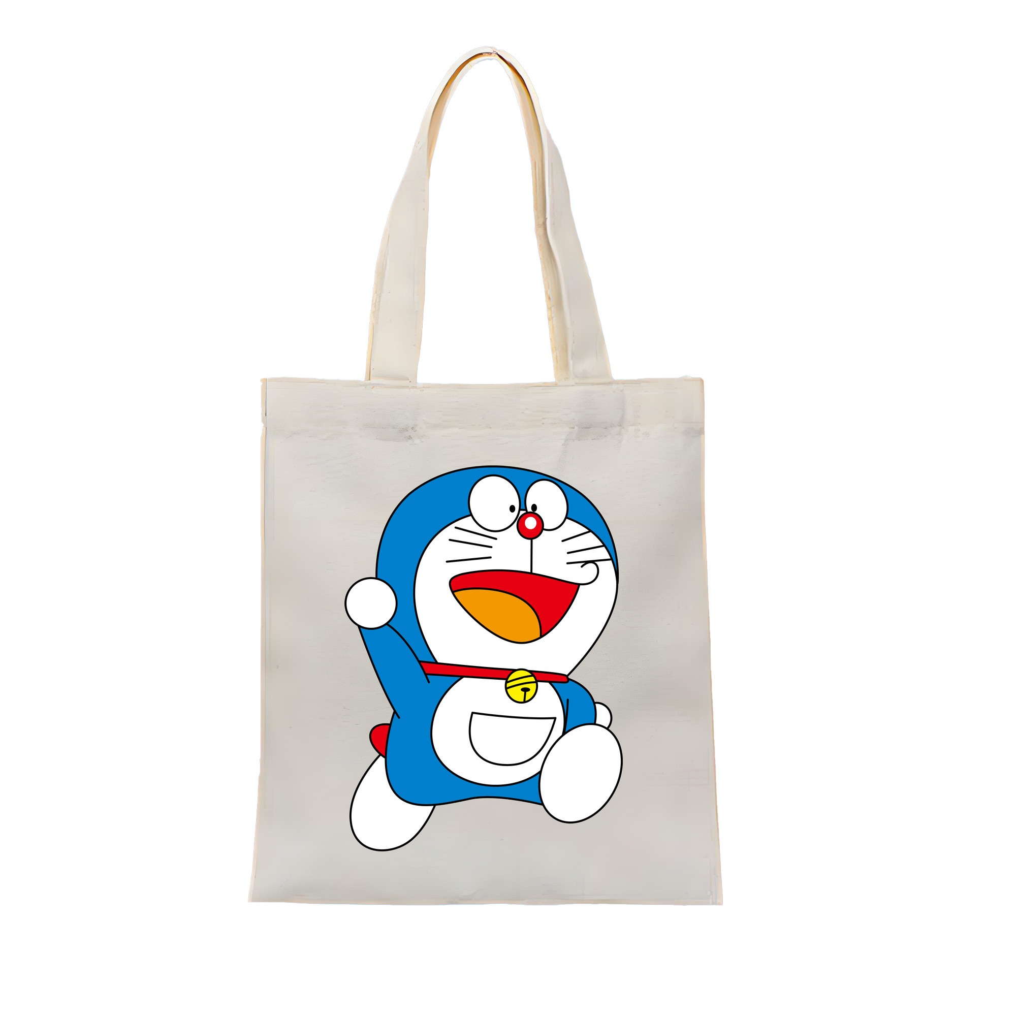 （画像用） ドラえもん Doraemon 縦型キャンバス生地手提げバッグ　トートバッグ