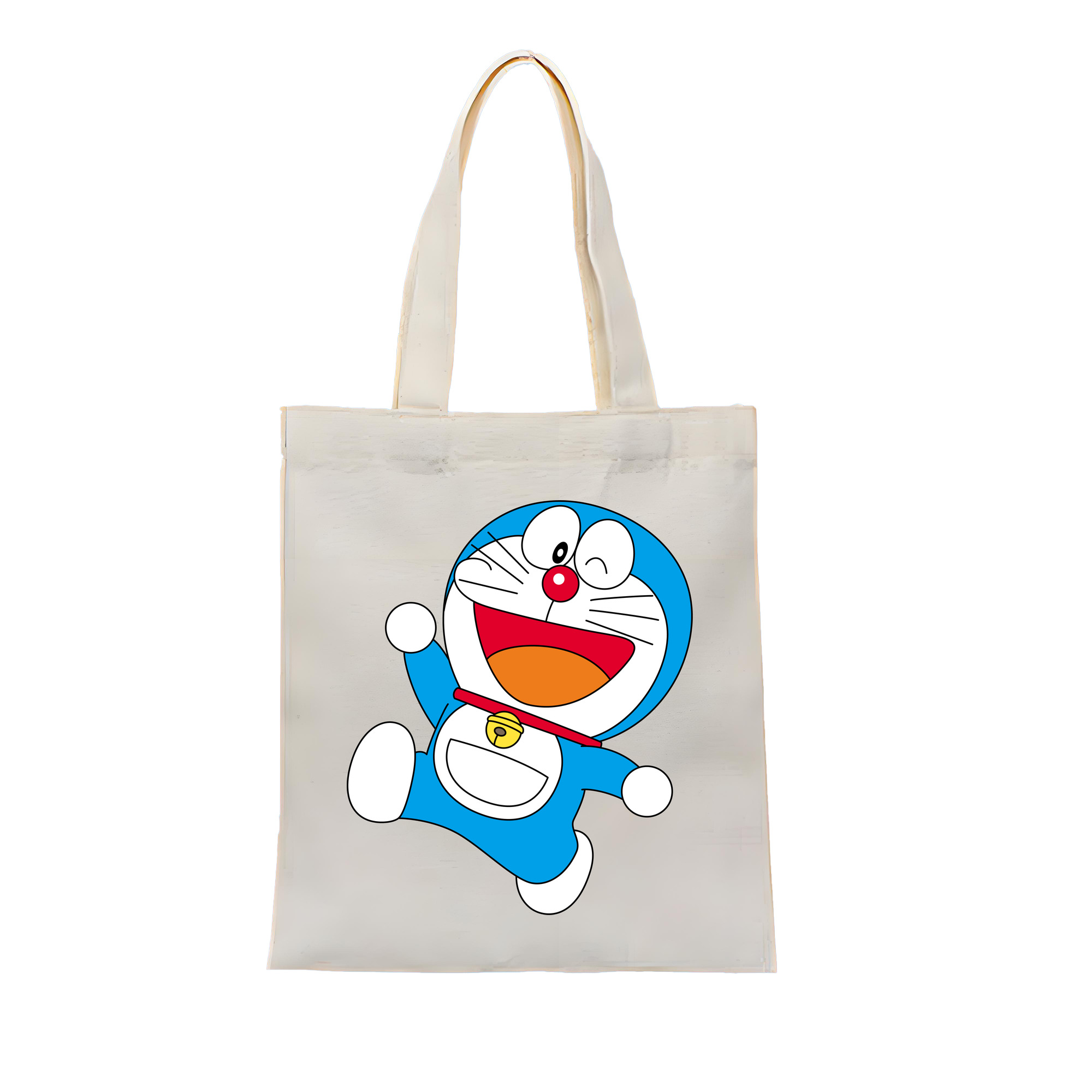 （画像用） ドラえもん Doraemon 縦型キャンバス生地手提げバッグ　トートバッグ