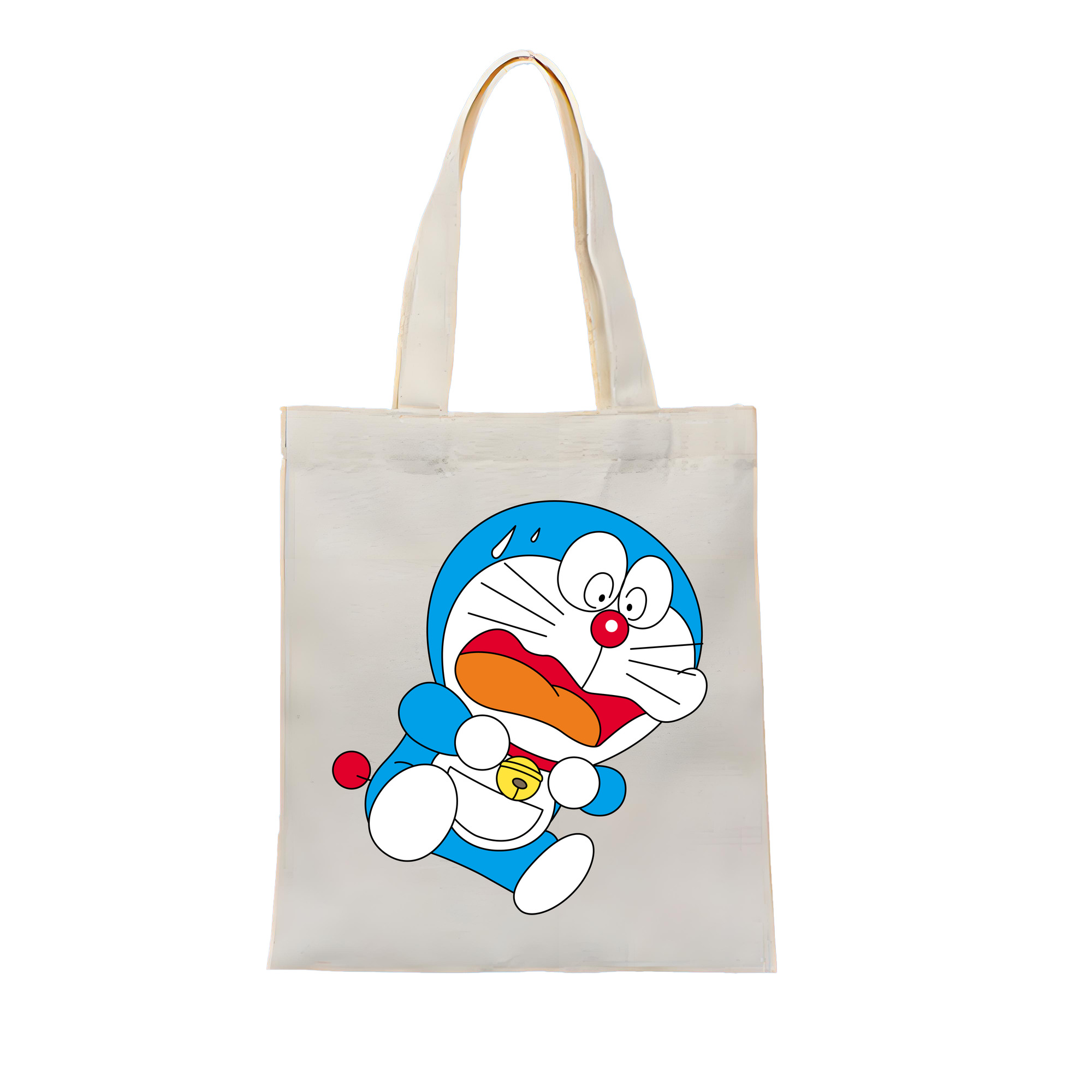 （画像用） ドラえもん Doraemon 縦型キャンバス生地手提げバッグ　トートバッグ