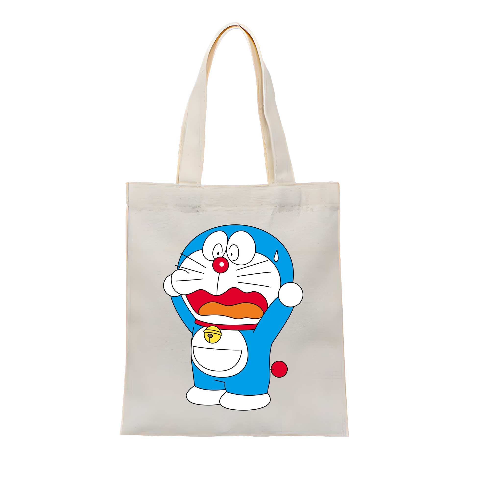 （画像用） ドラえもん Doraemon 縦型キャンバス生地手提げバッグ　トートバッグ