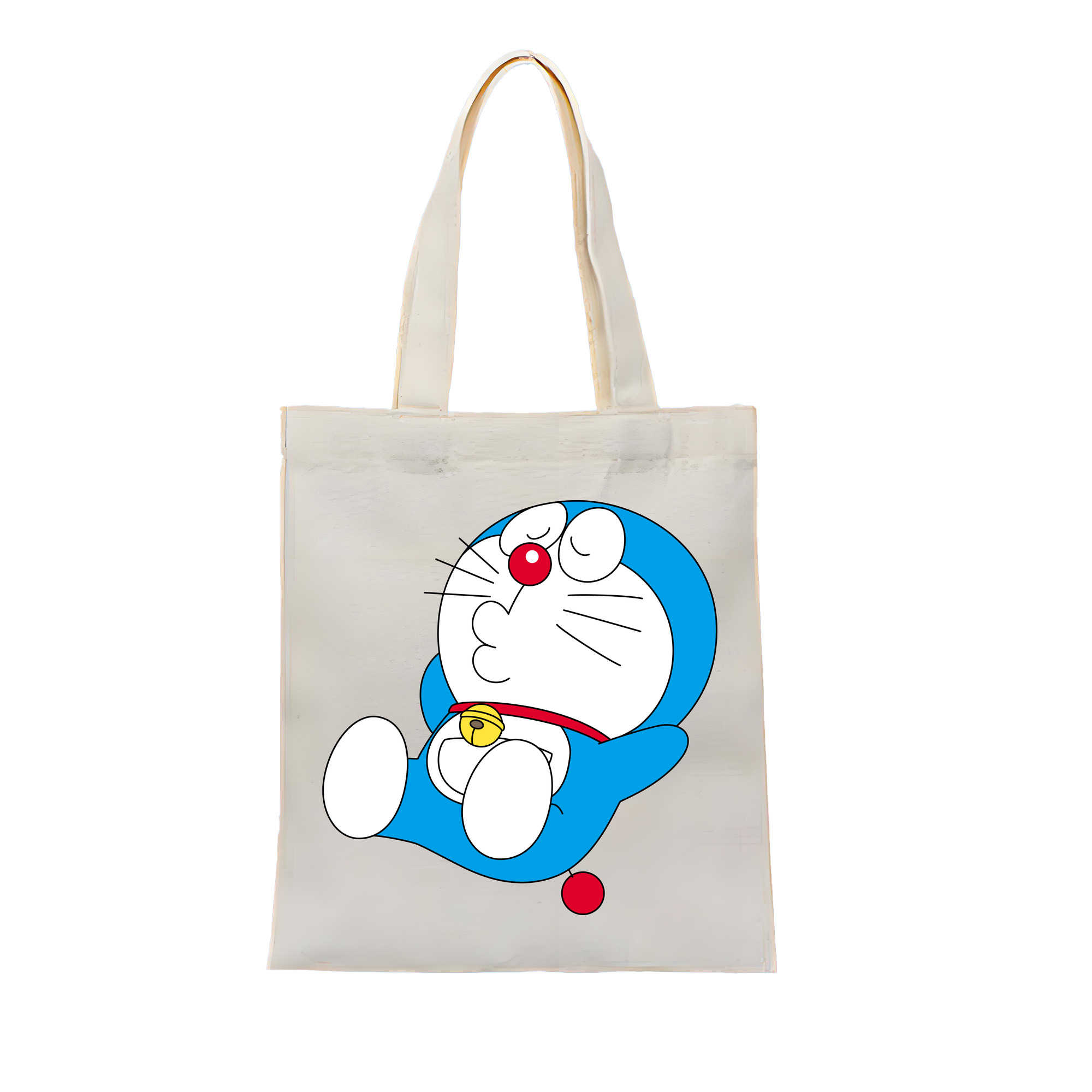 （画像用） ドラえもん Doraemon 縦型キャンバス生地手提げバッグ　トートバッグ