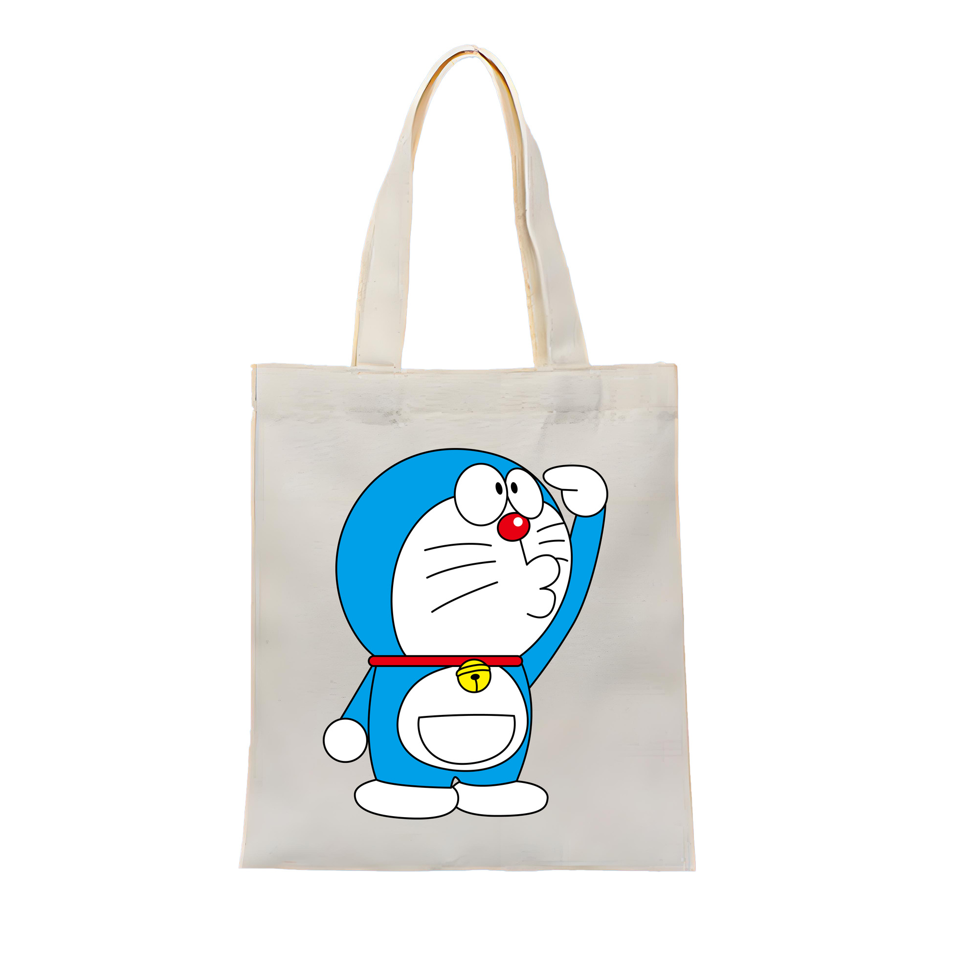 （画像用） ドラえもん Doraemon 縦型キャンバス生地手提げバッグ　トートバッグ
