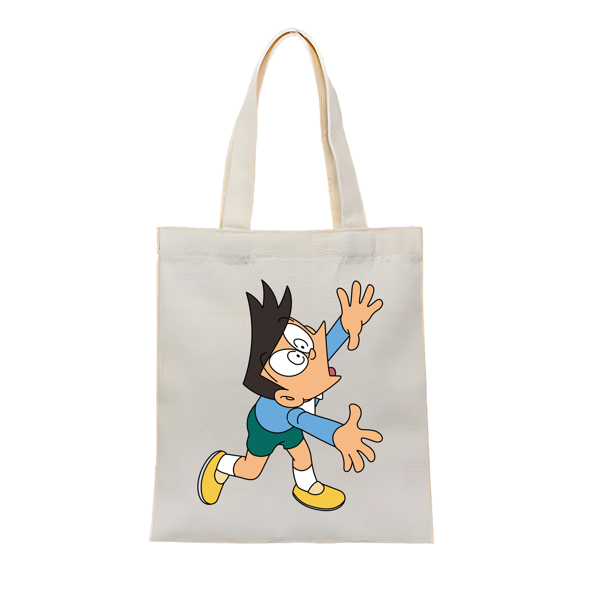 （画像用） ドラえもん 骨川 スネ夫 Doraemon Honekawa Suneo 縦型キャンバス生地手提げバッグ　トートバッグ