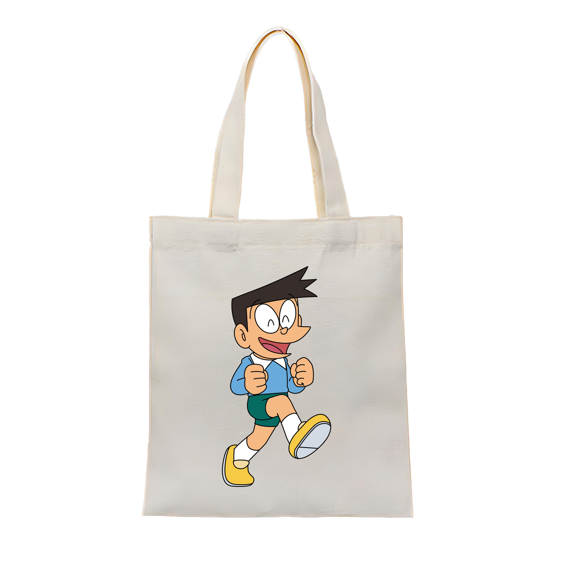 （画像用） ドラえもん 骨川 スネ夫 Doraemon Honekawa Suneo 縦型キャンバス生地手提げバッグ　トートバッグ