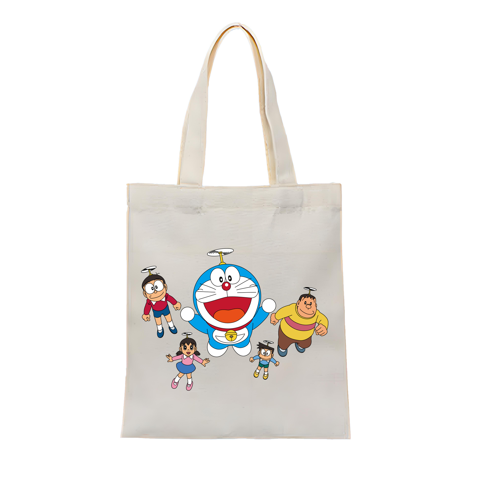 （画像用） ドラえもん 骨川 スネ夫 Doraemon Honekawa Suneo 縦型キャンバス生地手提げバッグ　トートバッグ