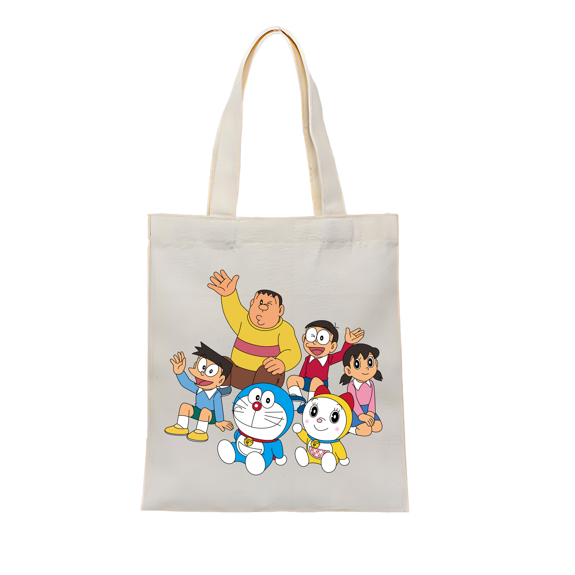 （画像用） ドラえもん 骨川 スネ夫 Doraemon Honekawa Suneo 縦型キャンバス生地手提げバッグ　トートバッグ