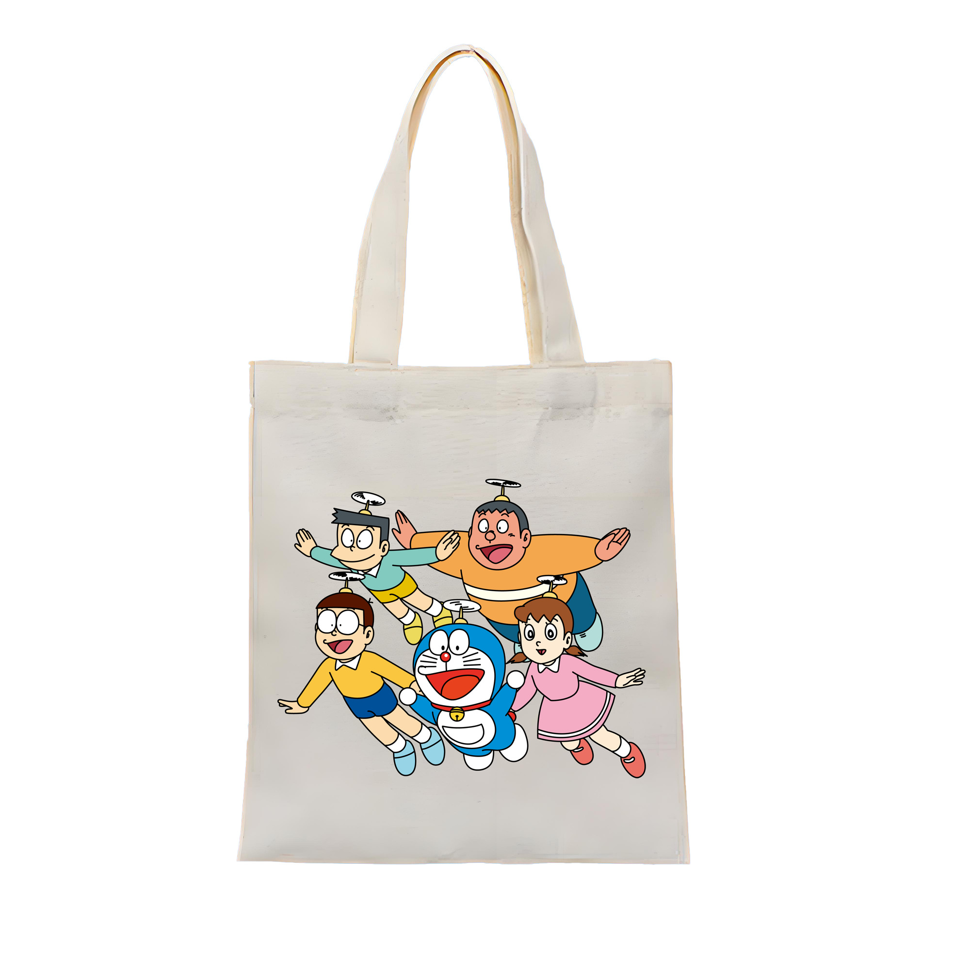（画像用） ドラえもん 骨川 スネ夫 Doraemon Honekawa Suneo 縦型キャンバス生地手提げバッグ　トートバッグ