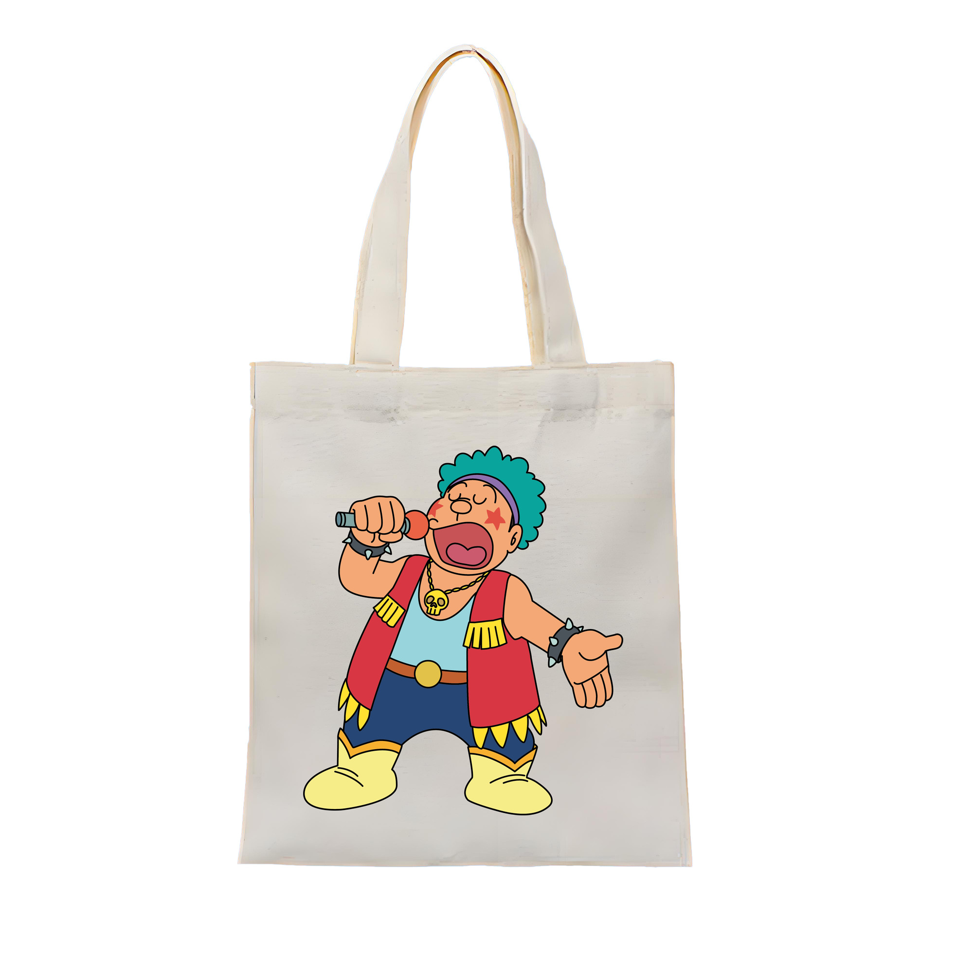 （画像用） ドラえもん 剛田武 Doraemon Gouta Takeshi 縦型キャンバス生地手提げバッグ　トートバッグ