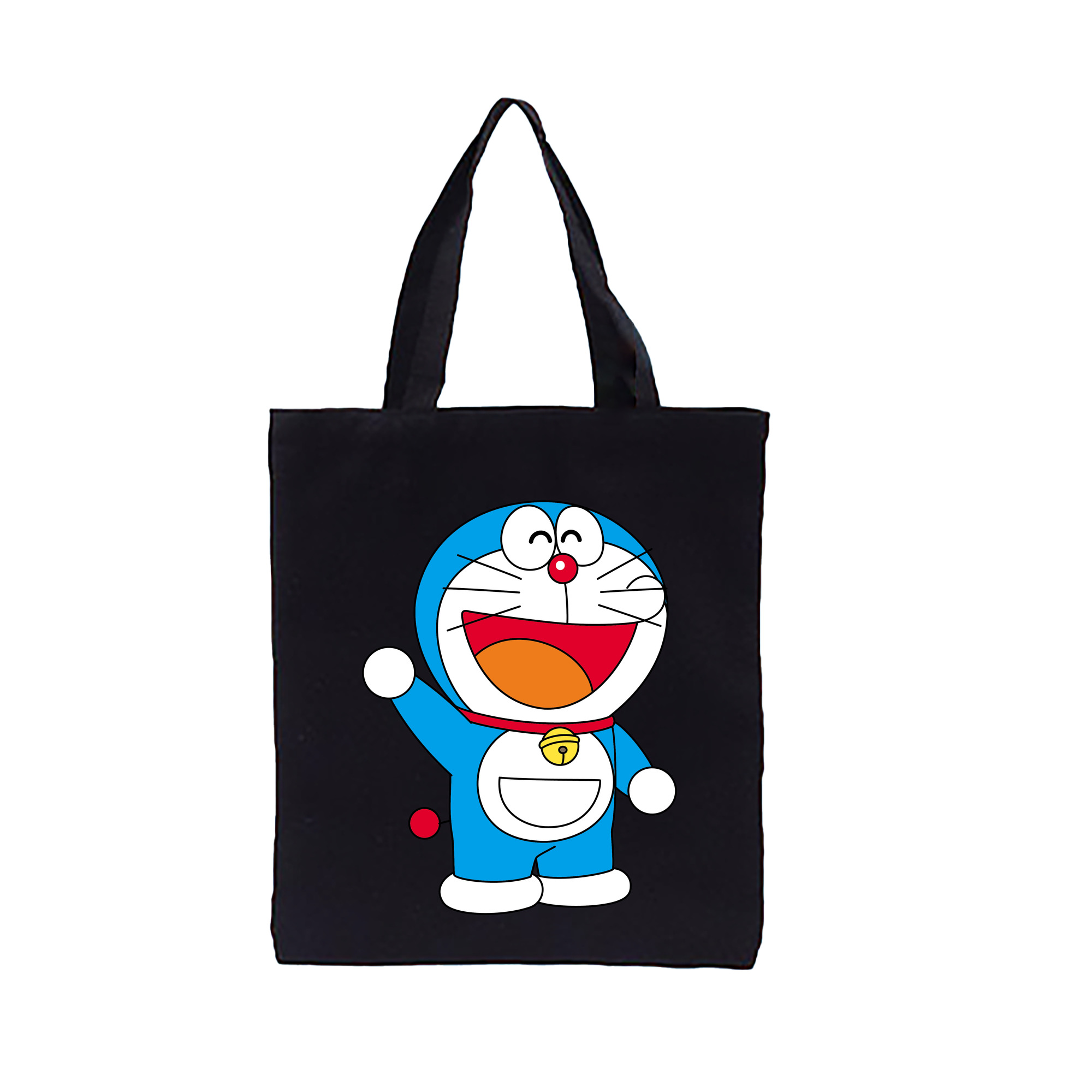 （画像用） ドラえもん Doraemon 縦型キャンバス生地手提げバッグ　トートバッグ