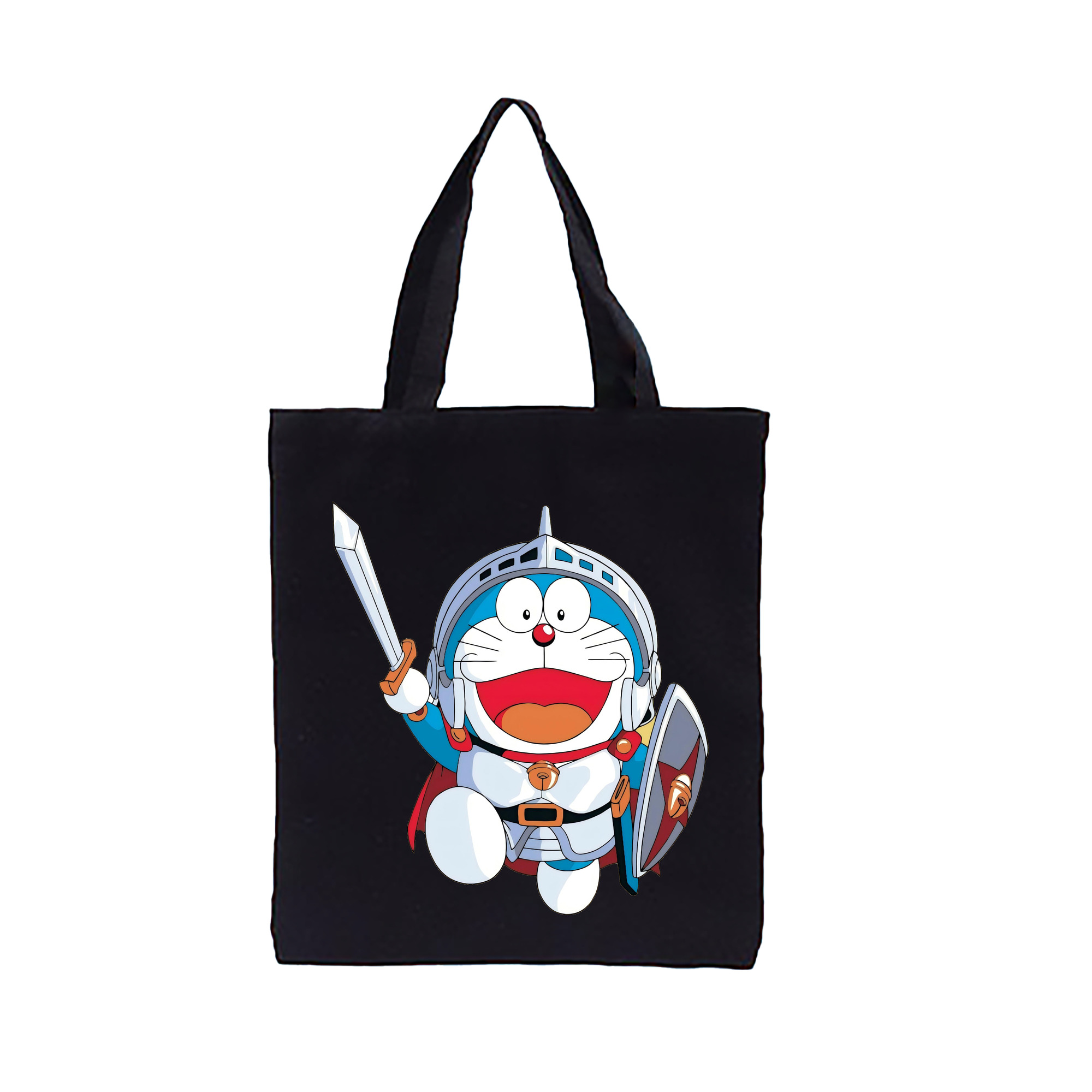 （画像用） ドラえもん Doraemon 縦型キャンバス生地手提げバッグ　トートバッグ