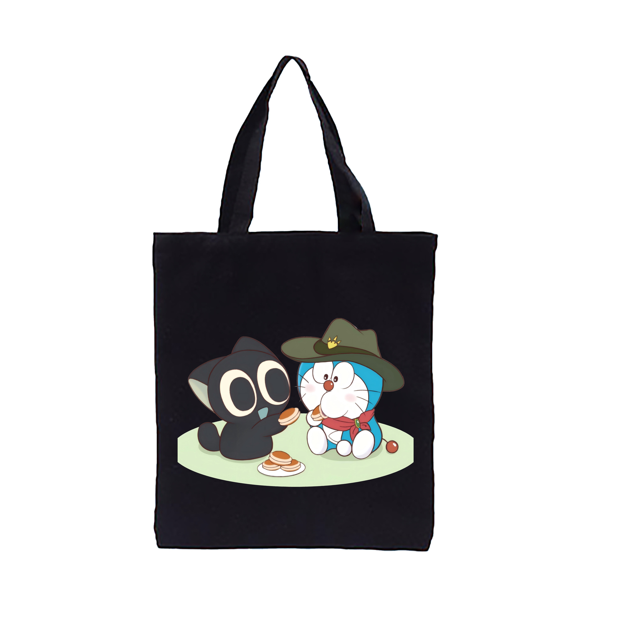 （画像用） ドラえもん Doraemon 縦型キャンバス生地手提げバッグ　トートバッグ