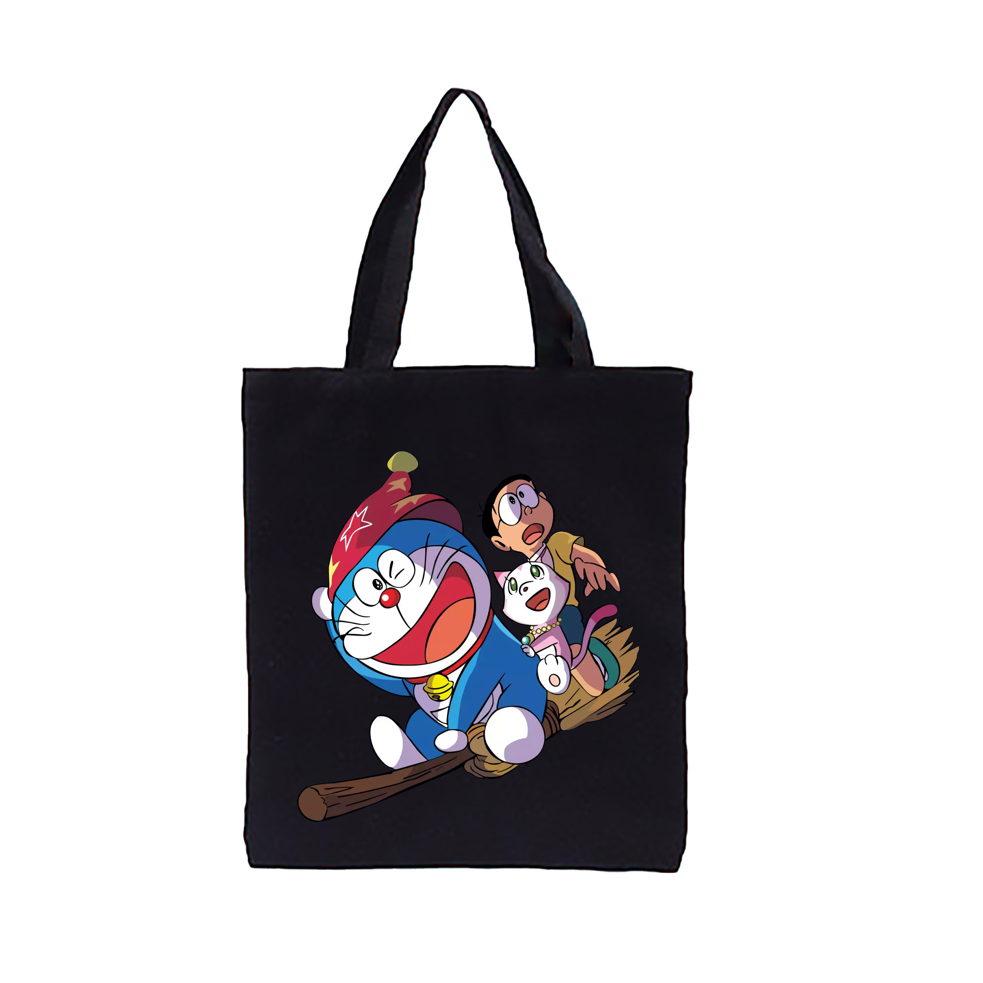（画像用） ドラえもん Doraemon 縦型キャンバス生地手提げバッグ　トートバッグ