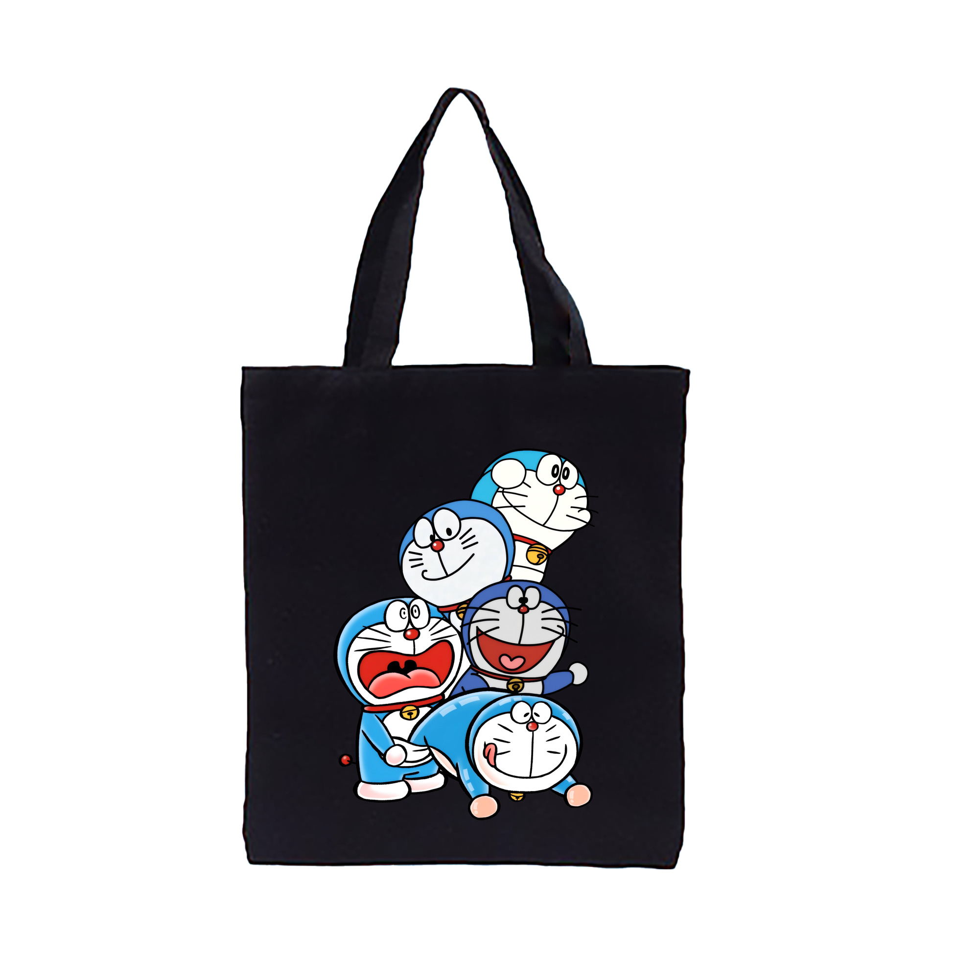（画像用） ドラえもん Doraemon 縦型キャンバス生地手提げバッグ　トートバッグ