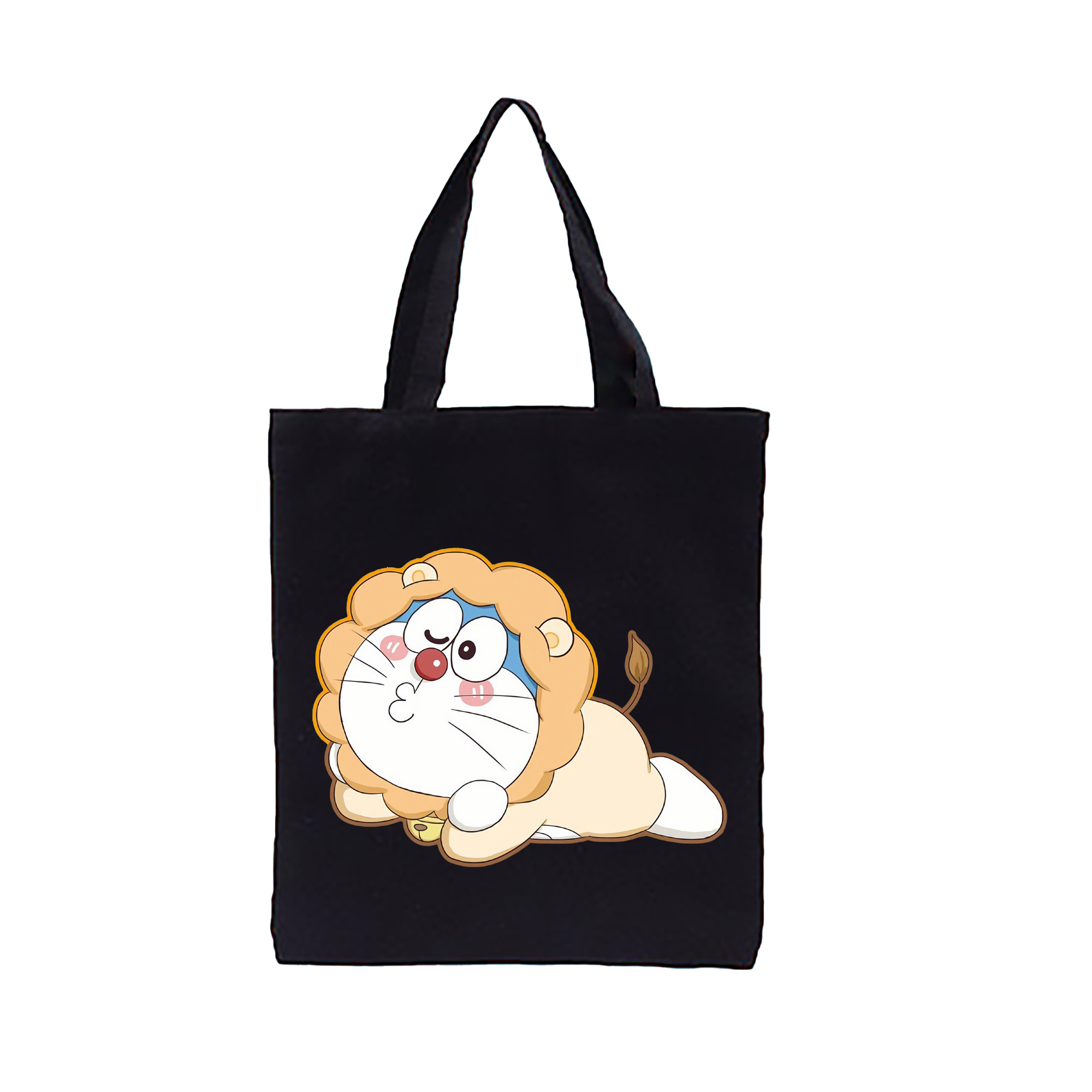 （画像用） ドラえもん Doraemon 縦型キャンバス生地手提げバッグ　トートバッグ