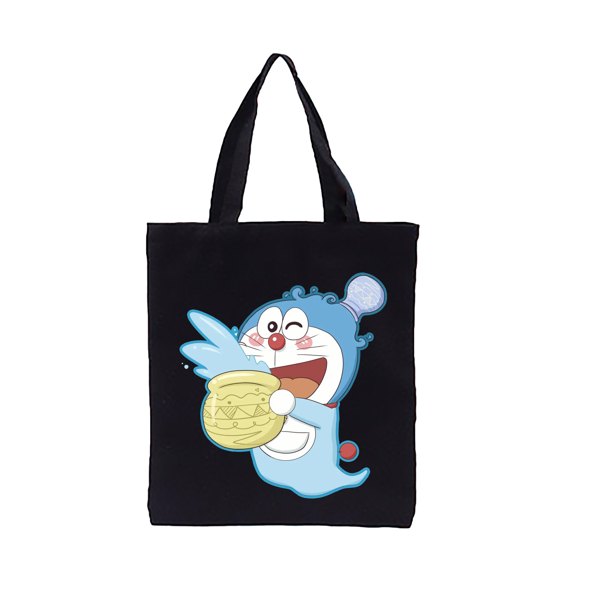 （画像用） ドラえもん Doraemon 縦型キャンバス生地手提げバッグ　トートバッグ