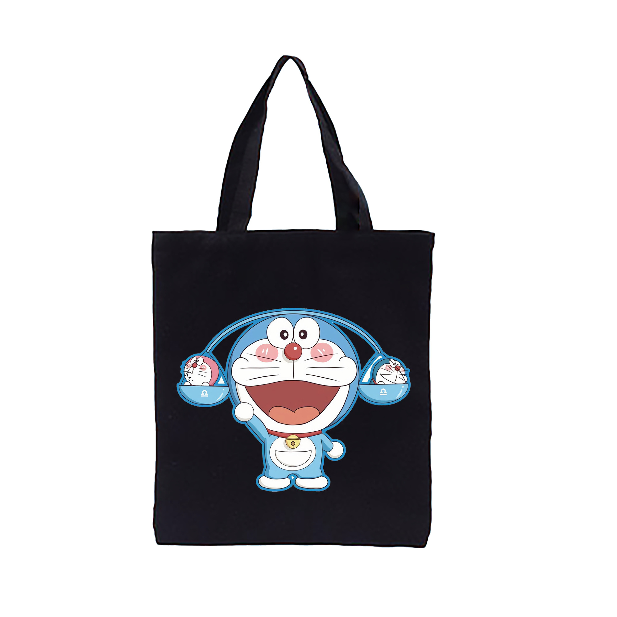 （画像用） ドラえもん Doraemon 縦型キャンバス生地手提げバッグ　トートバッグ