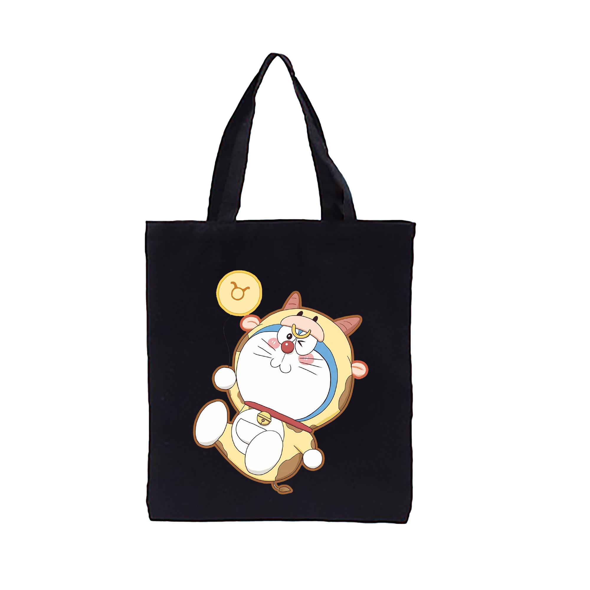 （画像用） ドラえもん Doraemon 縦型キャンバス生地手提げバッグ　トートバッグ