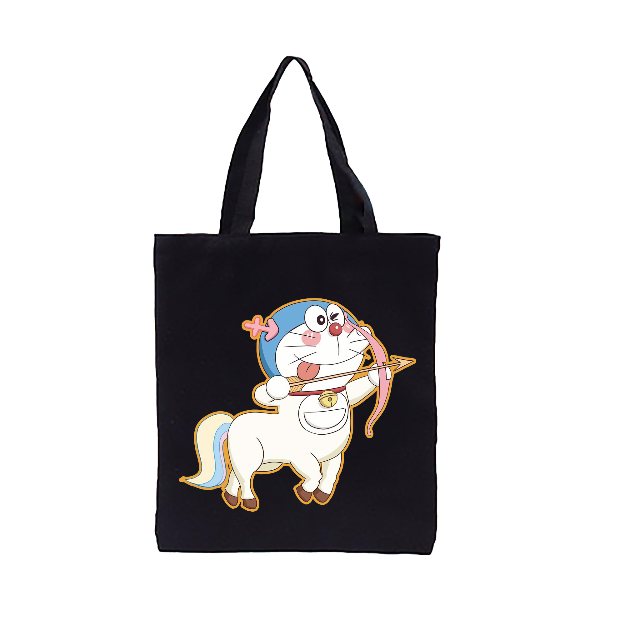 （画像用） ドラえもん Doraemon 縦型キャンバス生地手提げバッグ　トートバッグ