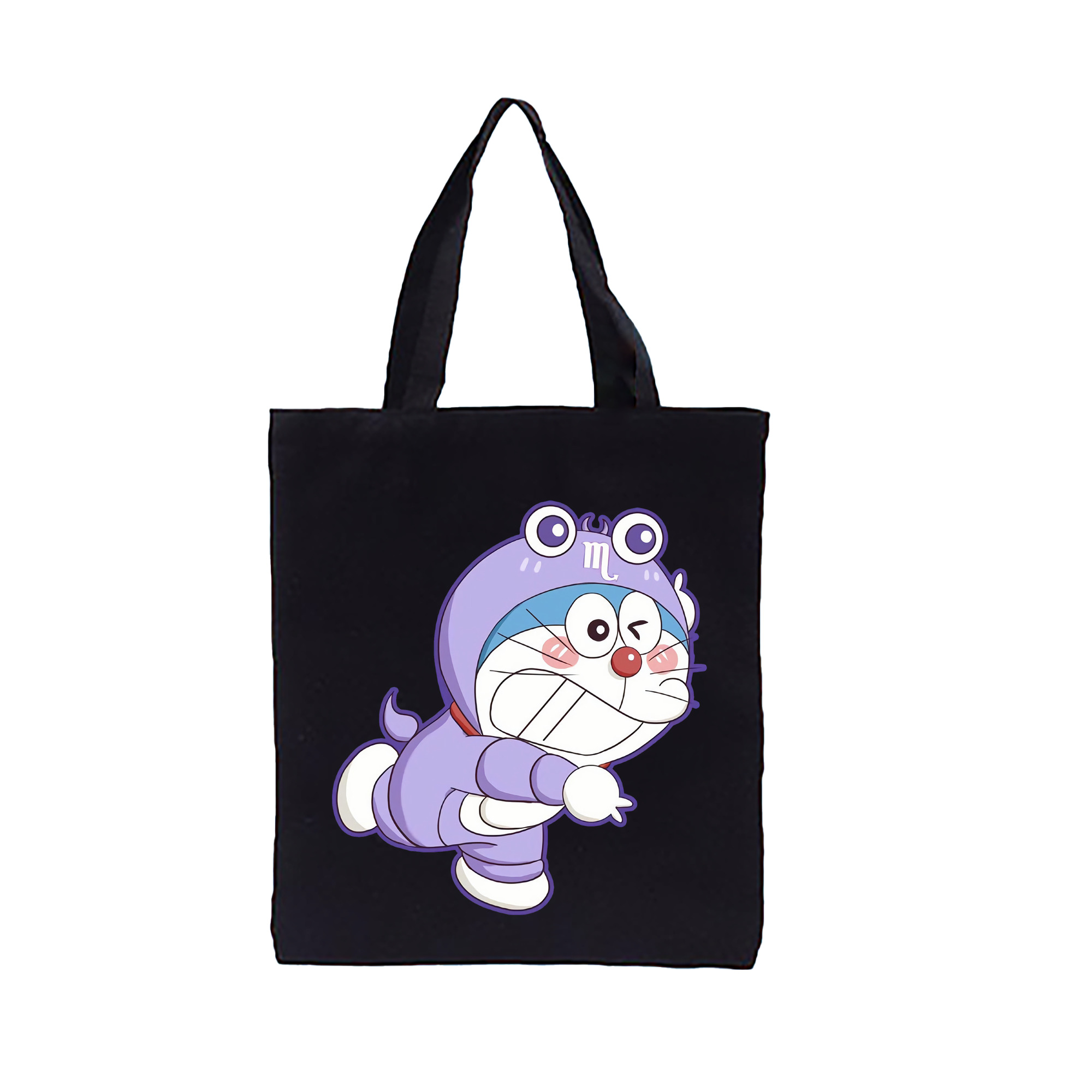 （画像用） ドラえもん Doraemon 縦型キャンバス生地手提げバッグ　トートバッグ