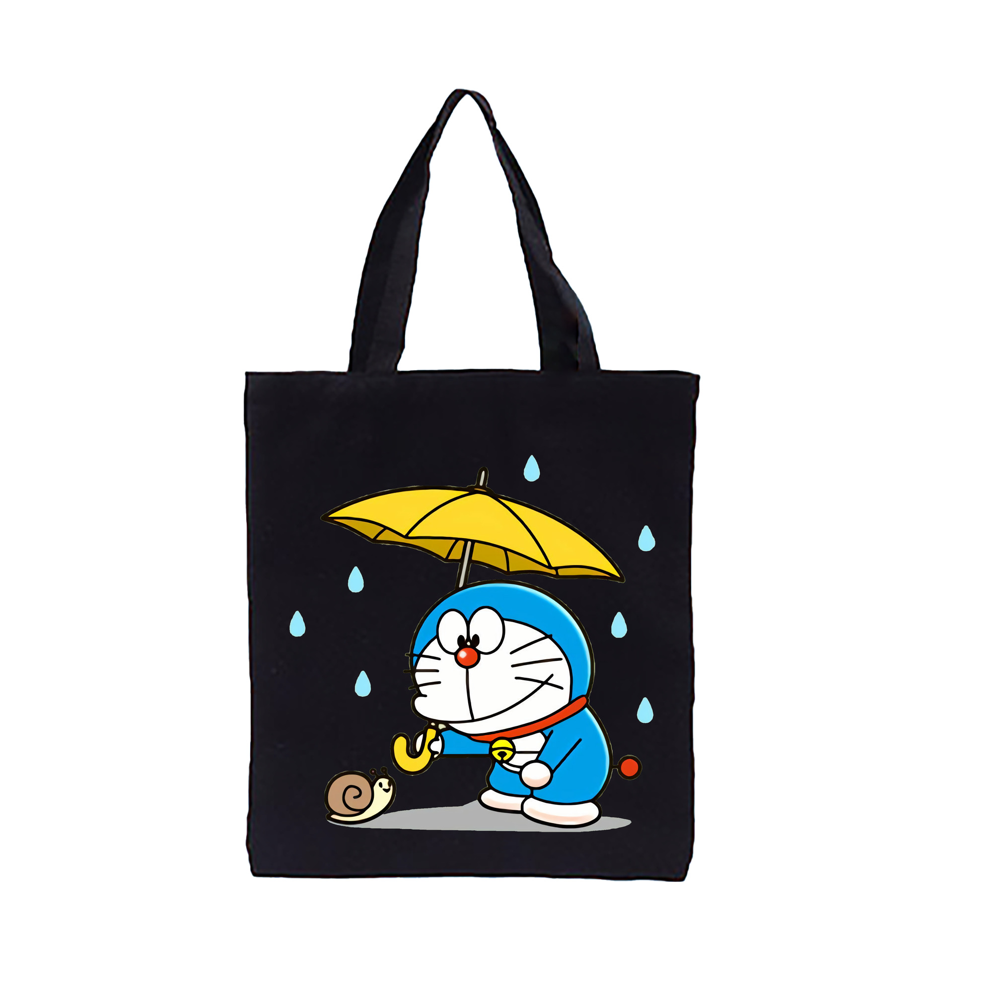 （画像用） ドラえもん Doraemon 縦型キャンバス生地手提げバッグ　トートバッグ