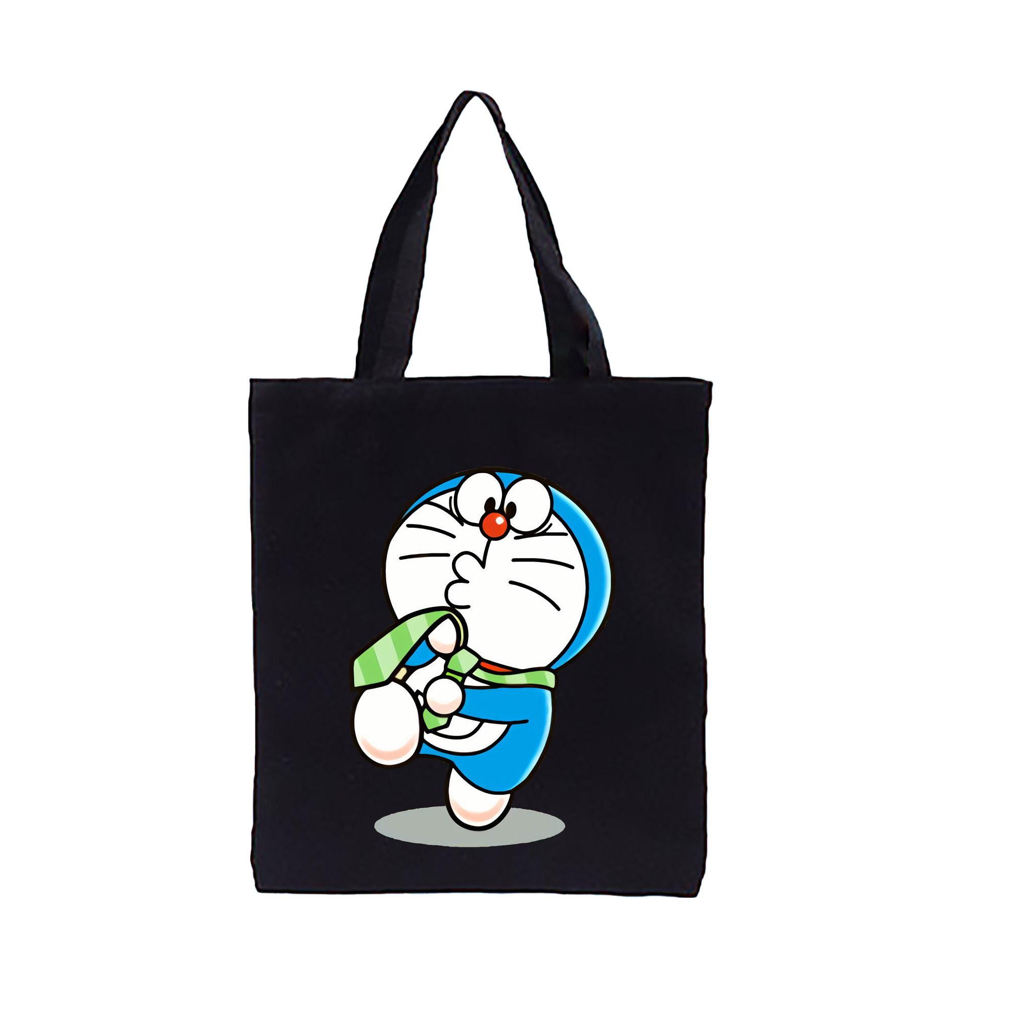 （画像用） ドラえもん Doraemon 縦型キャンバス生地手提げバッグ　トートバッグ