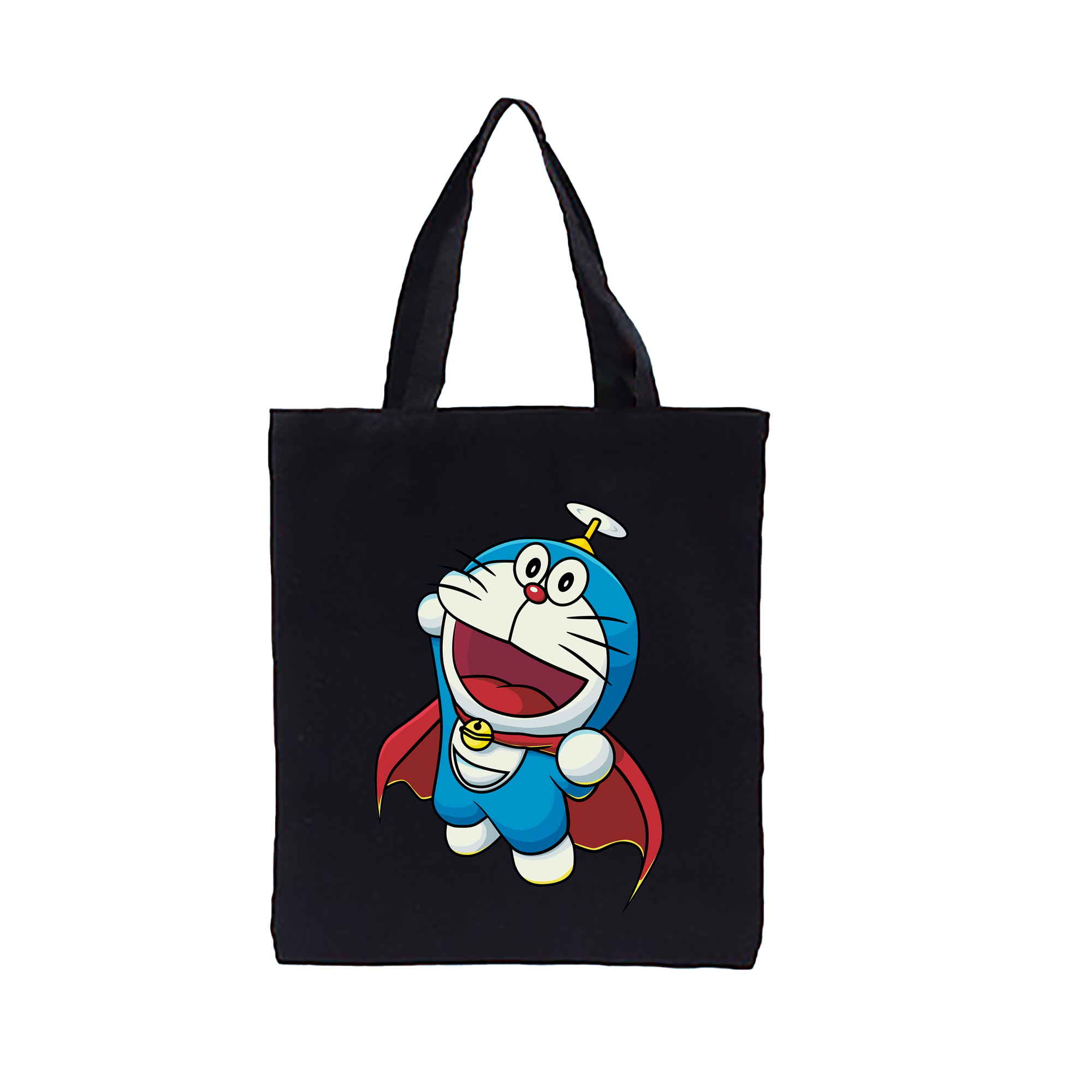 （画像用） ドラえもん Doraemon 縦型キャンバス生地手提げバッグ　トートバッグ