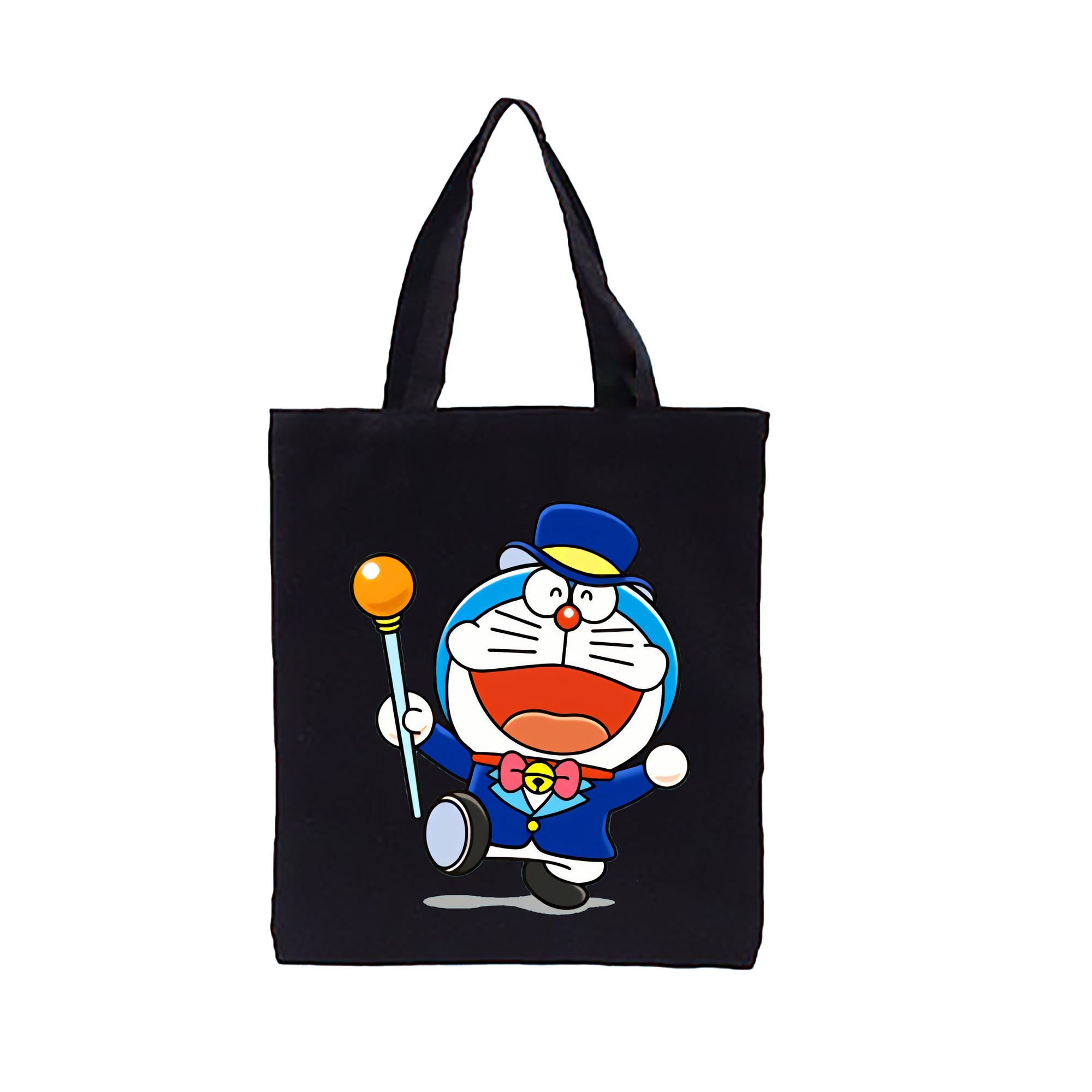 （画像用） ドラえもん Doraemon 縦型キャンバス生地手提げバッグ　トートバッグ