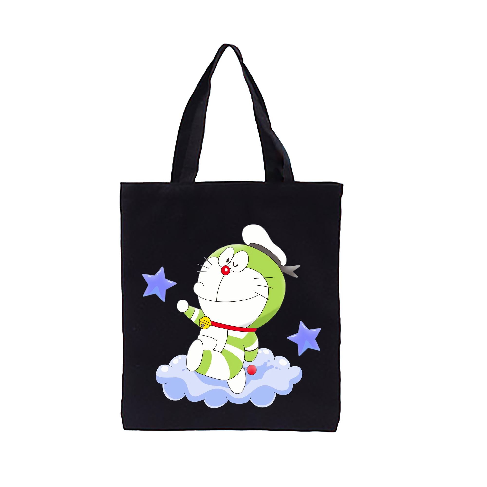 （画像用） ドラえもん Doraemon 縦型キャンバス生地手提げバッグ　トートバッグ