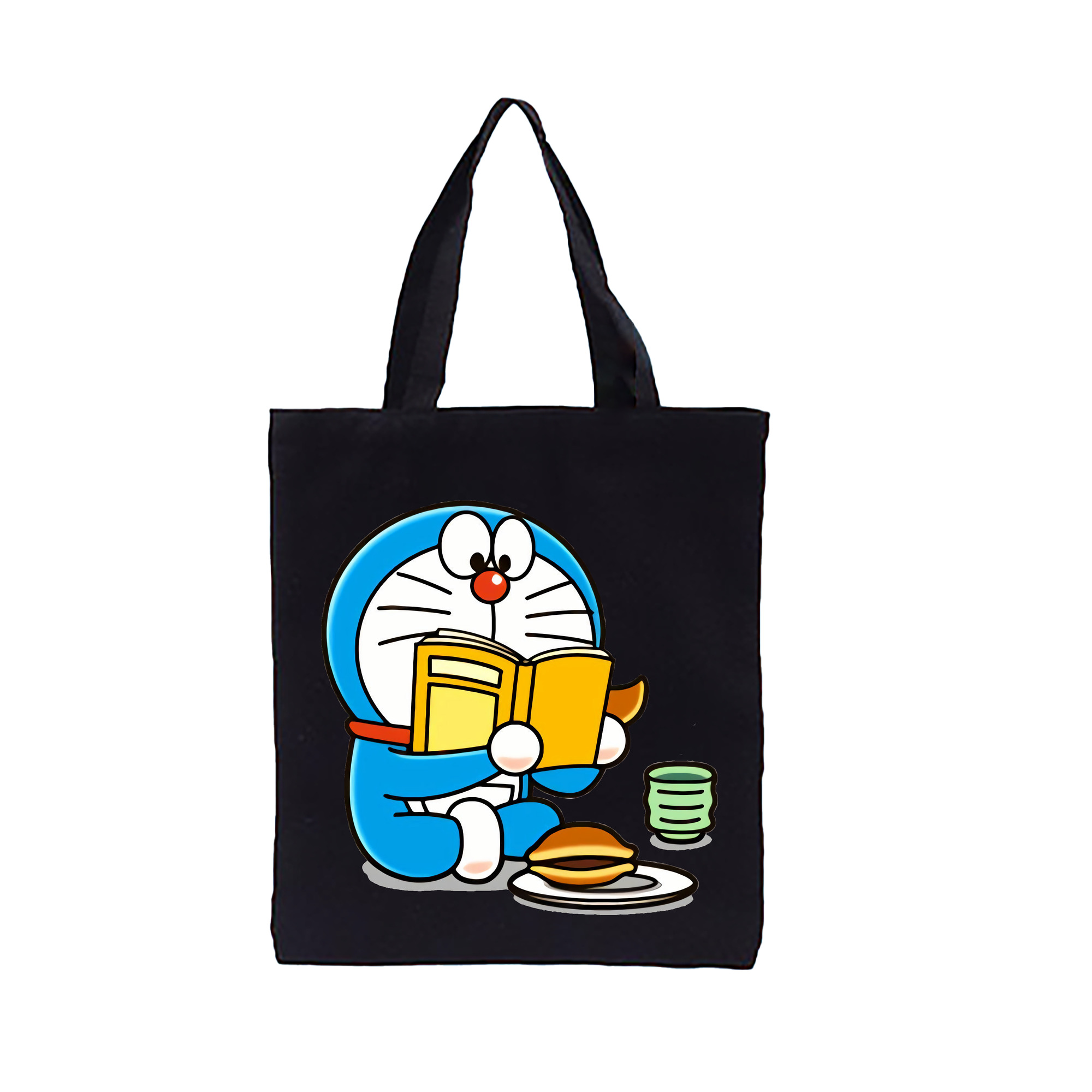 （画像用） ドラえもん Doraemon 縦型キャンバス生地手提げバッグ　トートバッグ