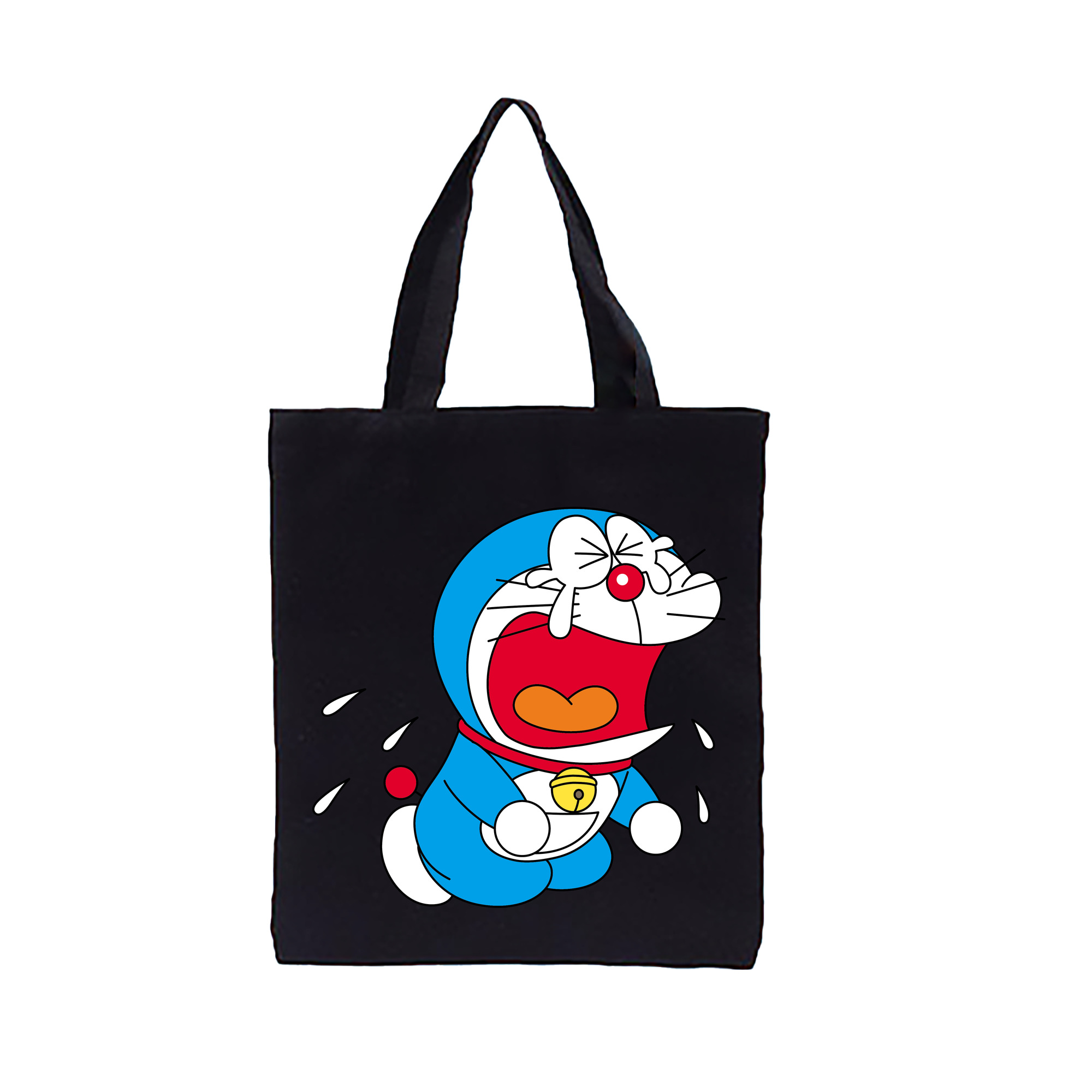 （画像用） ドラえもん Doraemon 縦型キャンバス生地手提げバッグ　トートバッグ