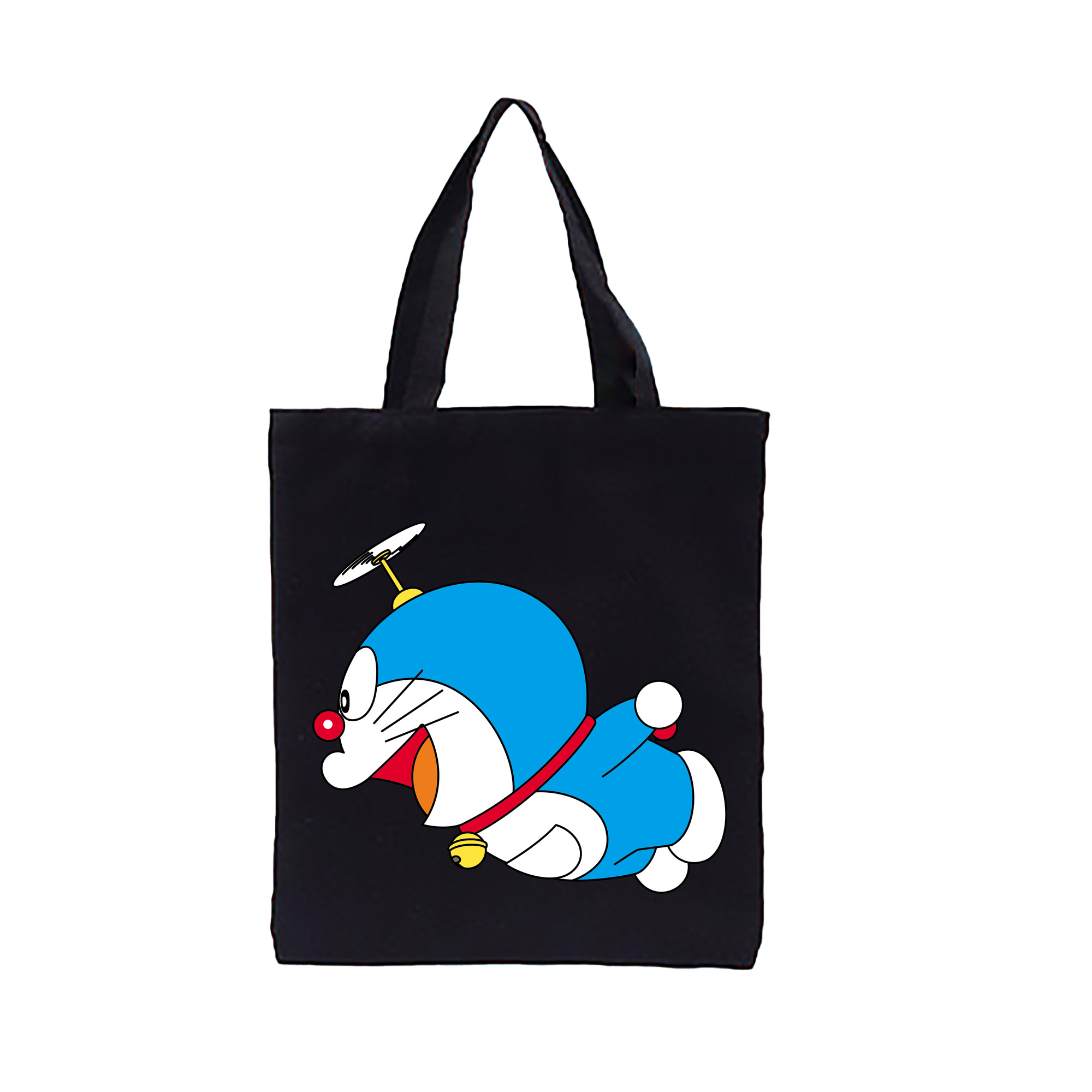 （画像用） ドラえもん Doraemon 縦型キャンバス生地手提げバッグ　トートバッグ