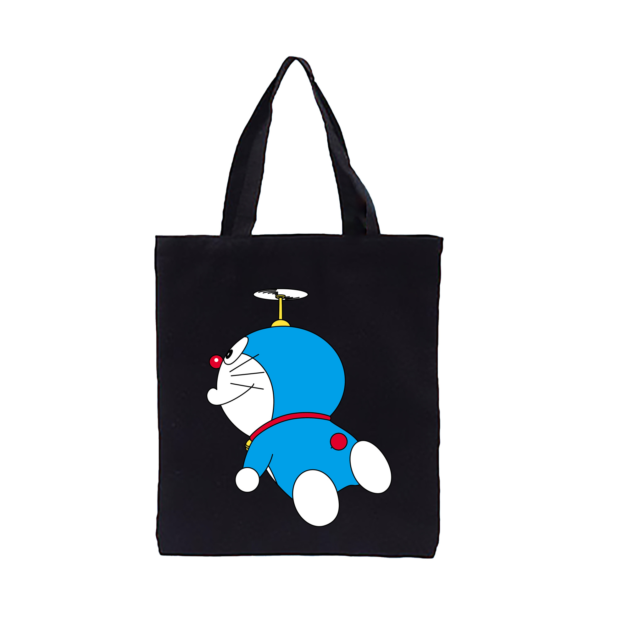 （画像用） ドラえもん Doraemon 縦型キャンバス生地手提げバッグ　トートバッグ