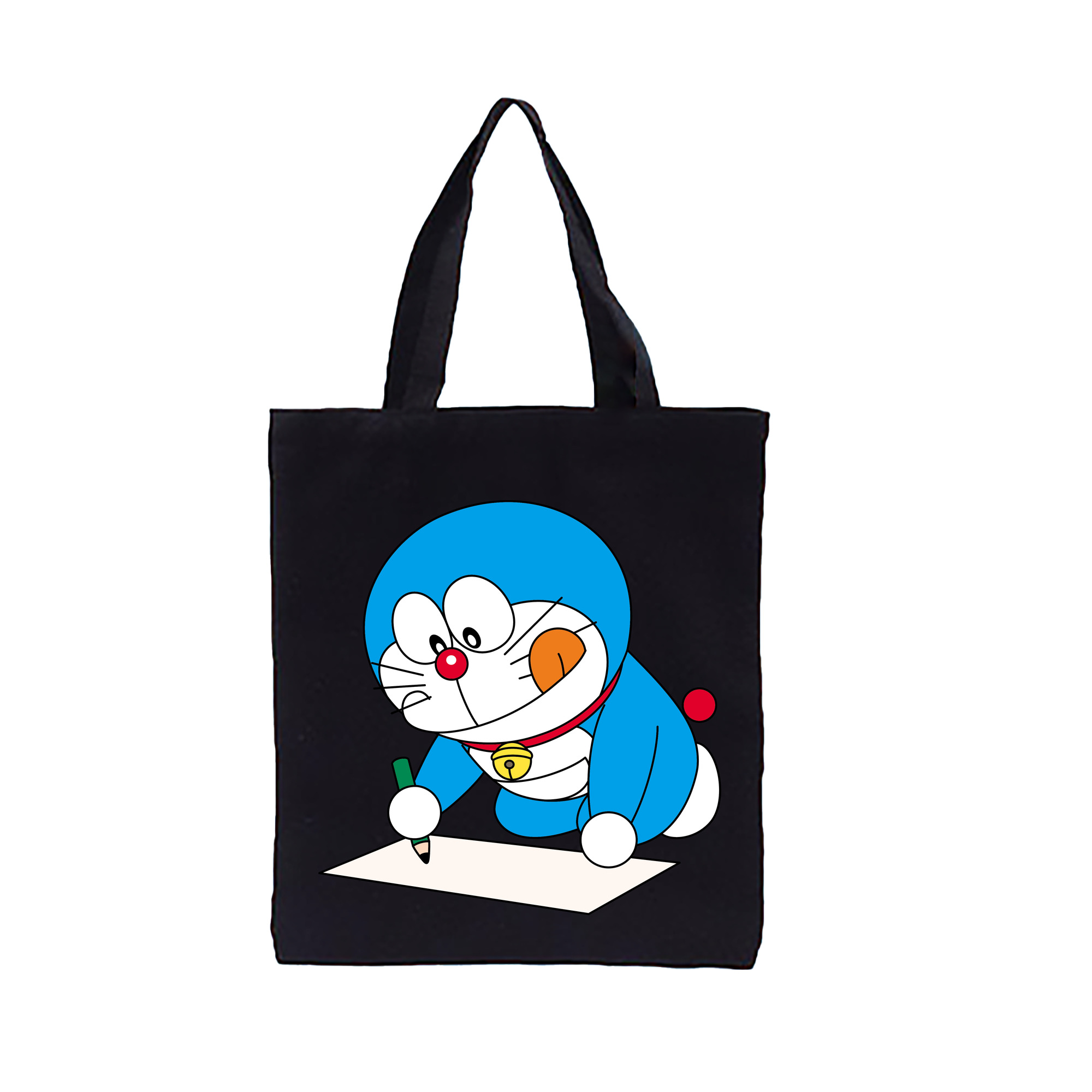 （画像用） ドラえもん Doraemon 縦型キャンバス生地手提げバッグ　トートバッグ