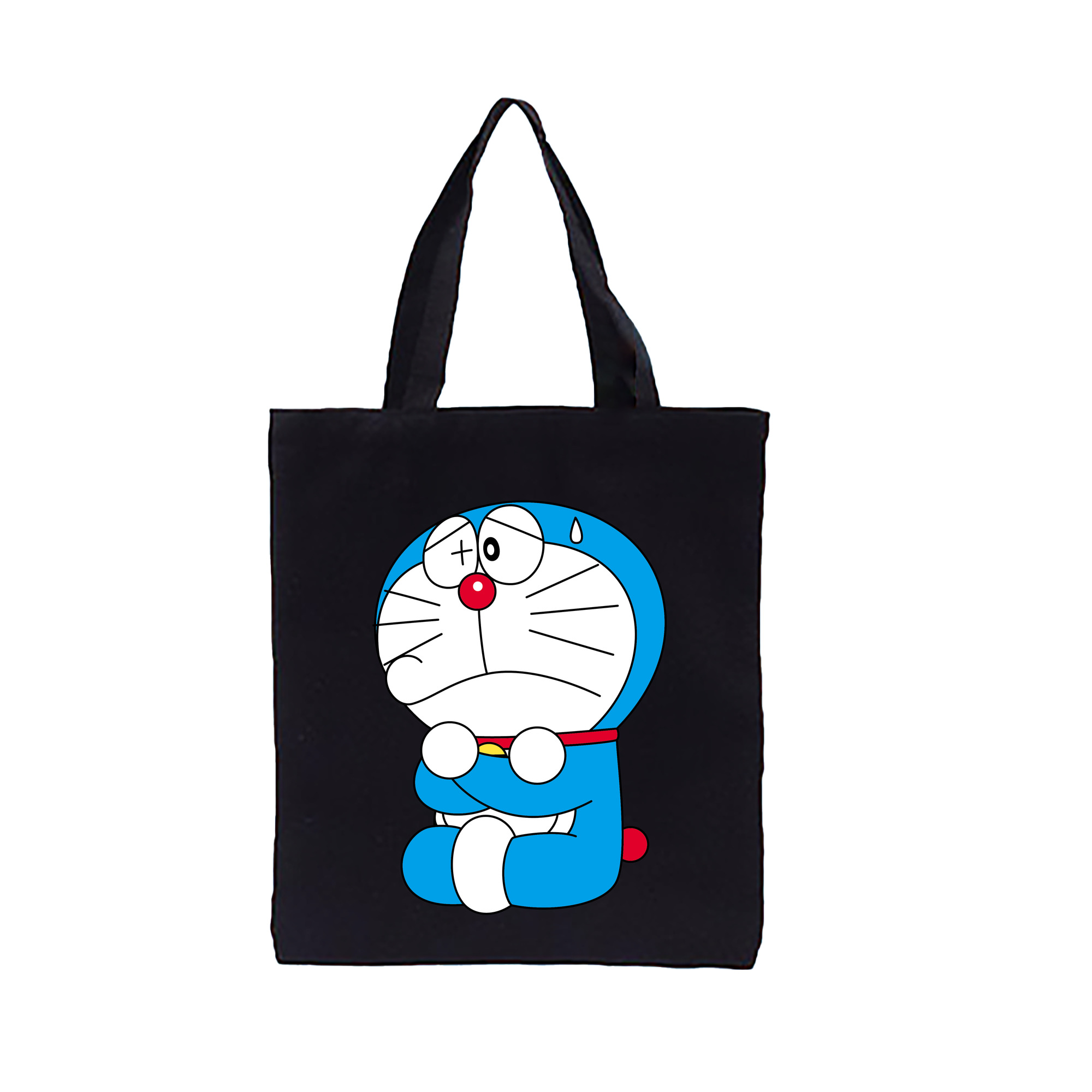（画像用） ドラえもん Doraemon 縦型キャンバス生地手提げバッグ　トートバッグ
